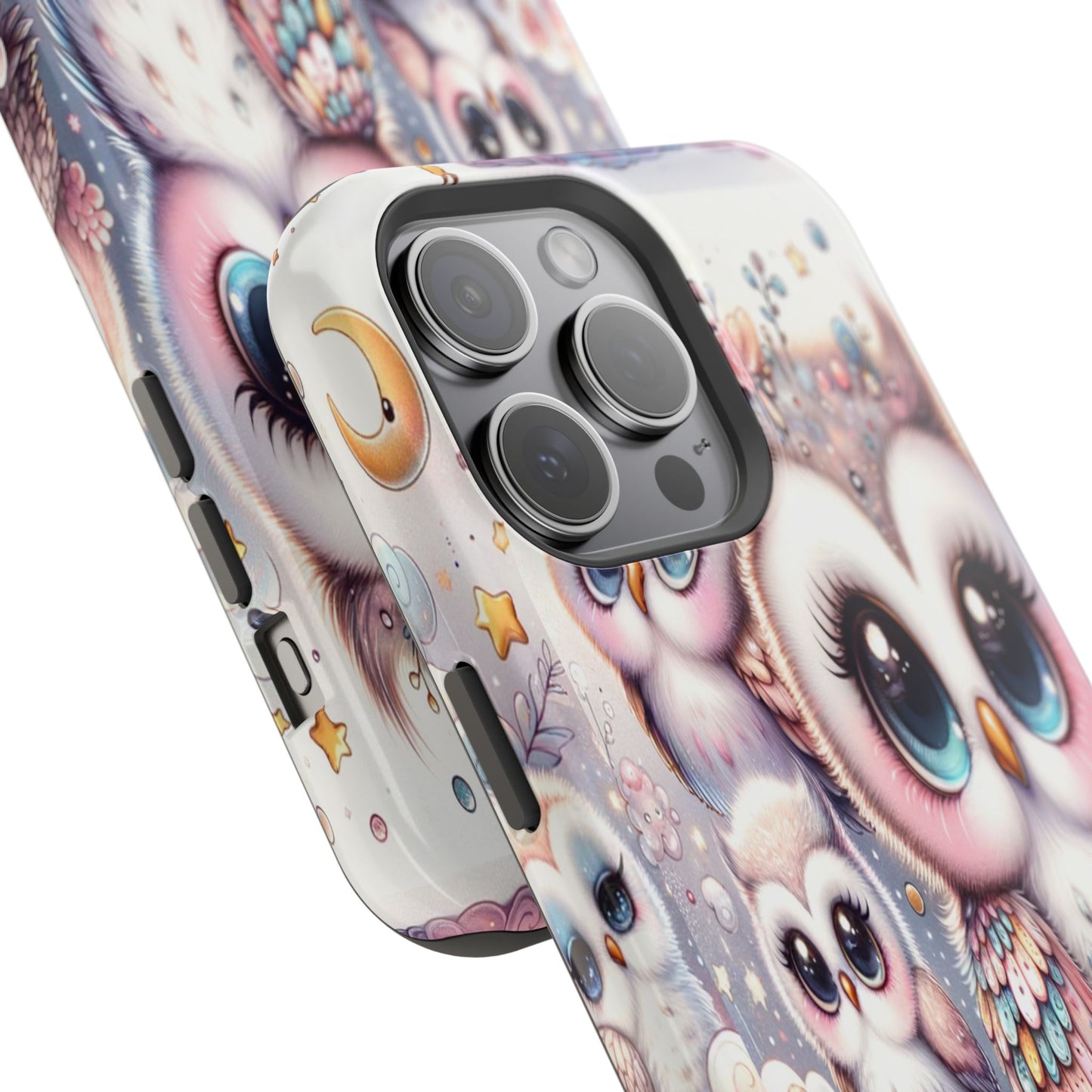 Cutesy Owl Impact-Resistant Phone Cases