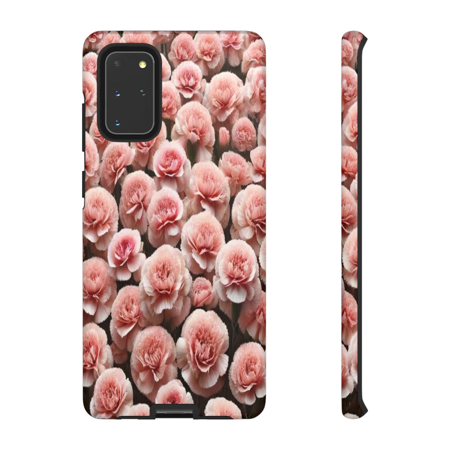 Pink Carnations - Durable Tough Phone Cases