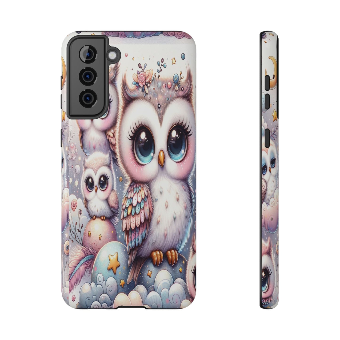 Cutesy Owl Impact-Resistant Phone Cases
