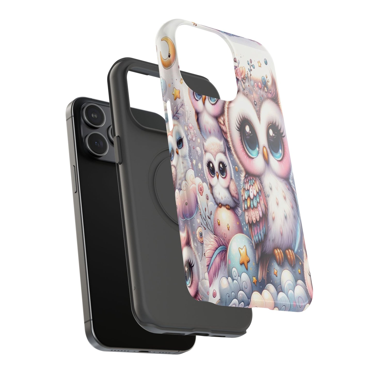Cutesy Owl Impact-Resistant Phone Cases