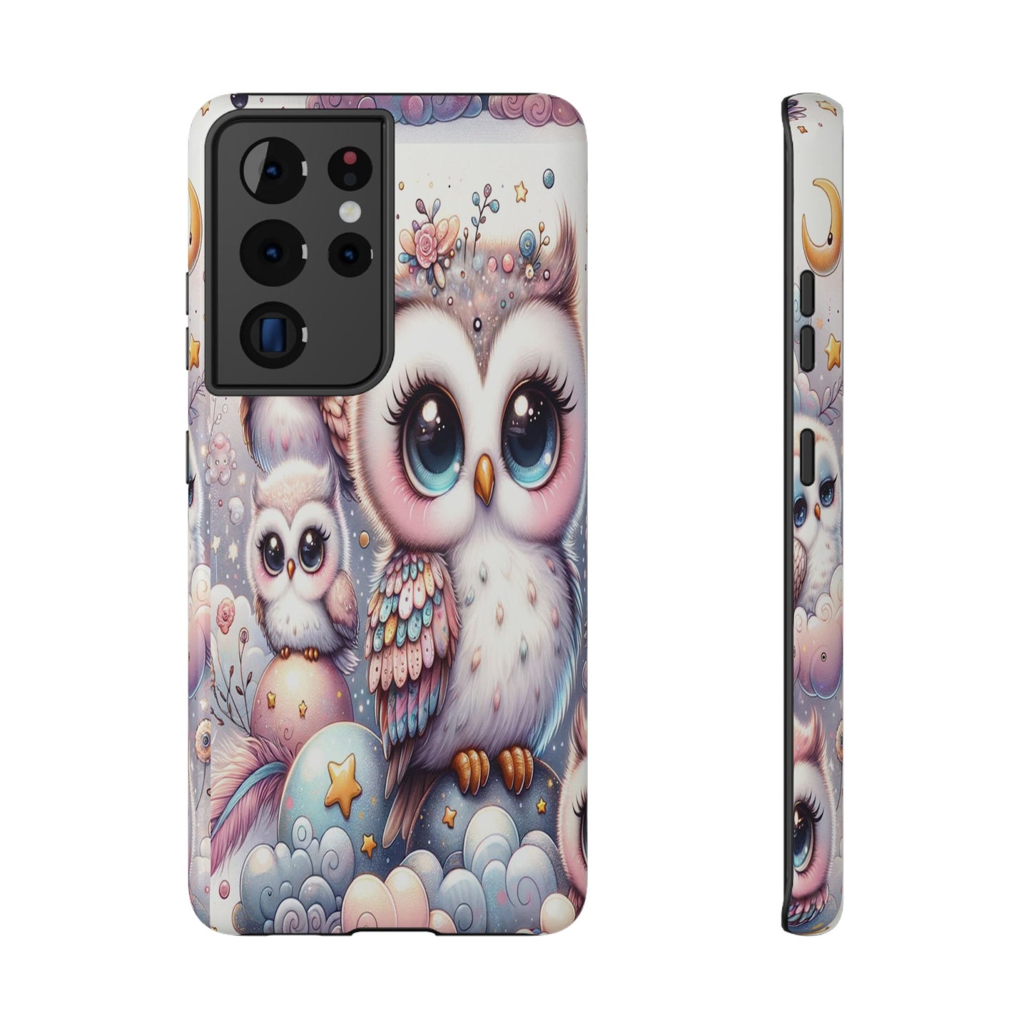 Cutesy Owl Impact-Resistant Phone Cases