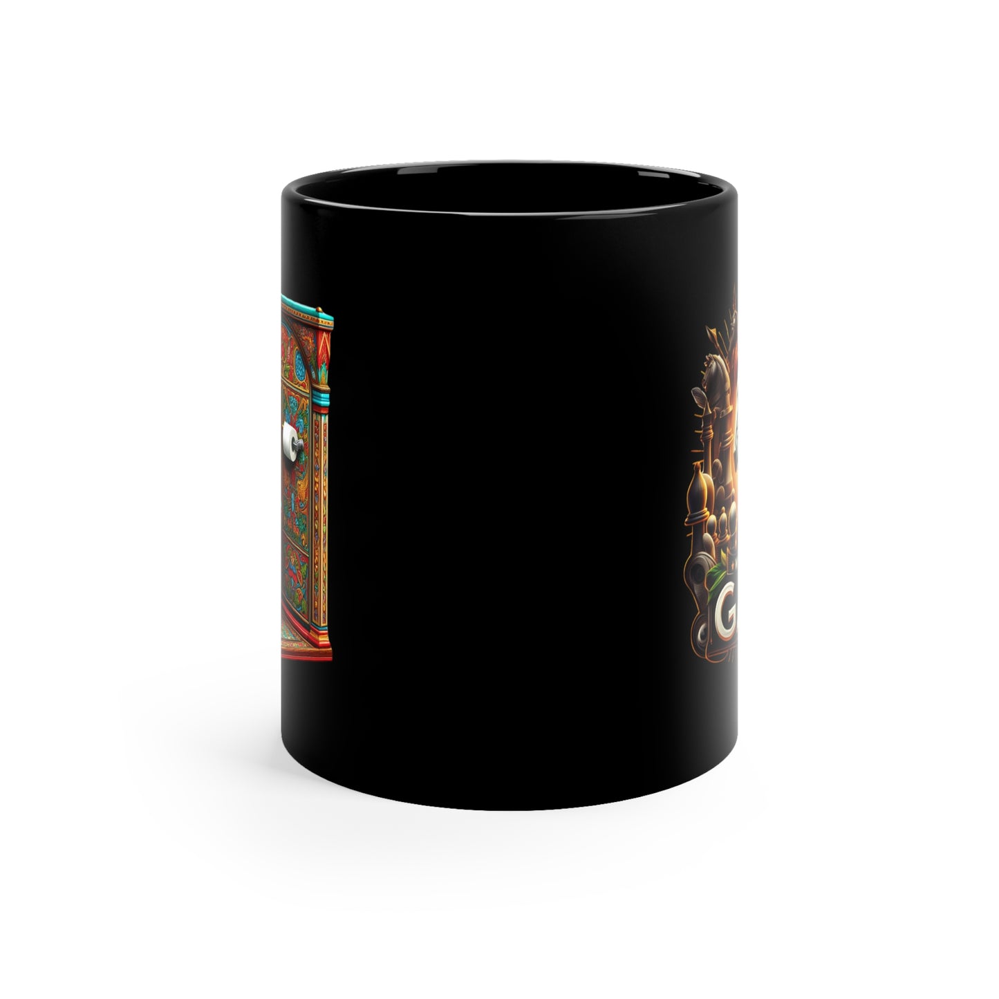 Where You Find Games, You Will Find Thrones, 11oz Black Coffee Mug