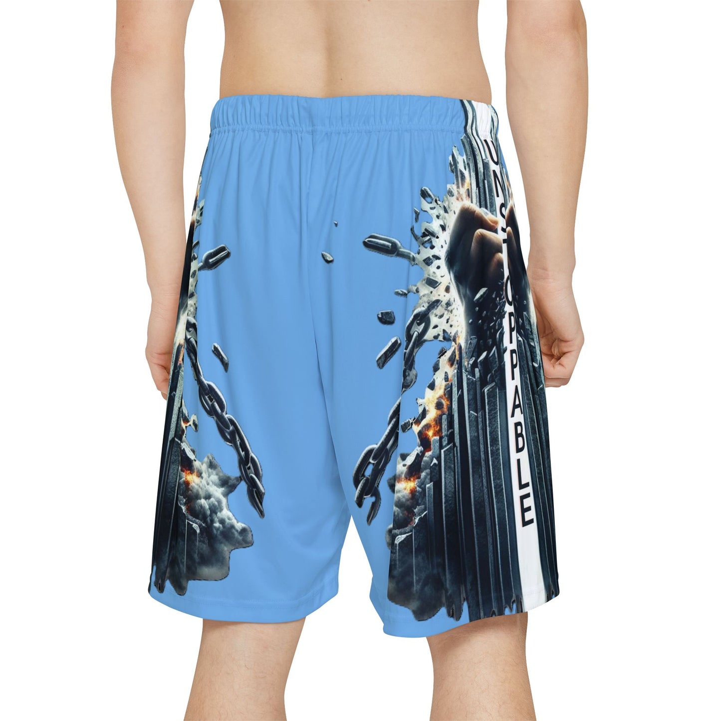 UNSTOPPABLE Men’s Sports Shorts - Blue
