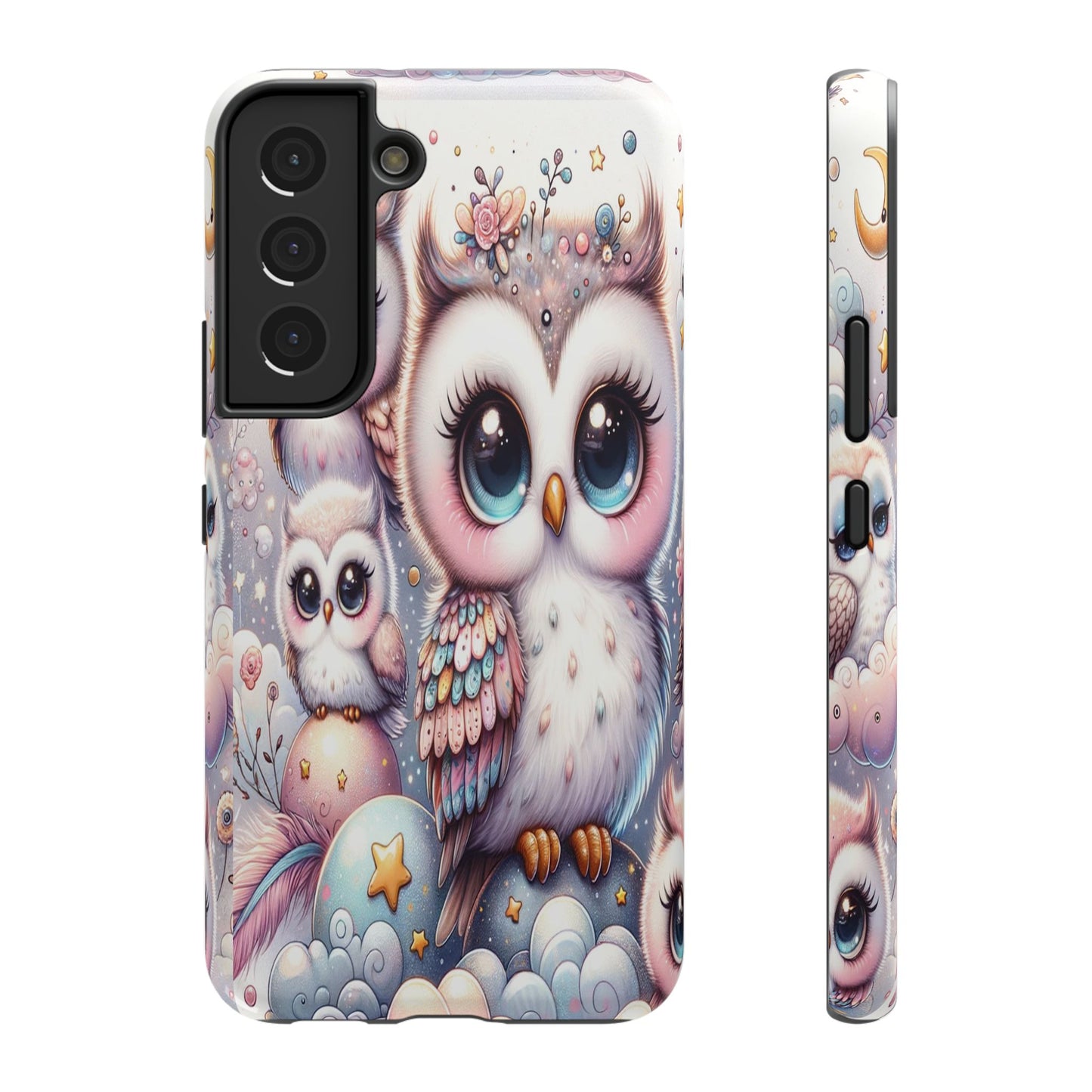 Cutesy Owl Impact-Resistant Phone Cases