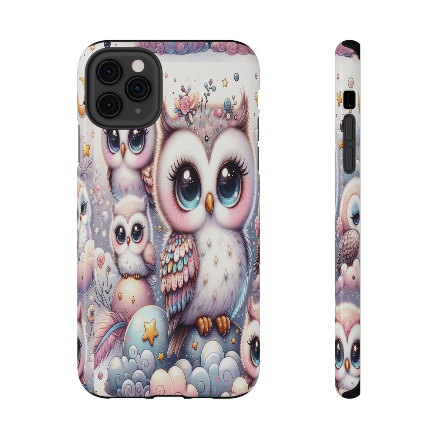 Cutesy Owl Impact-Resistant Phone Cases