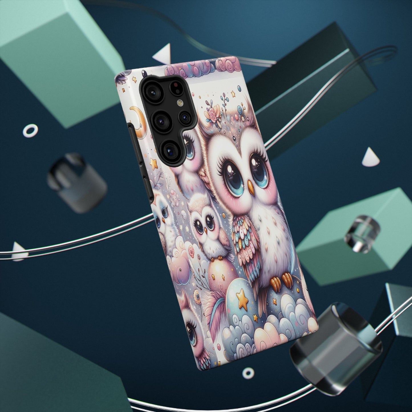 Cutesy Owl Impact-Resistant Phone Cases