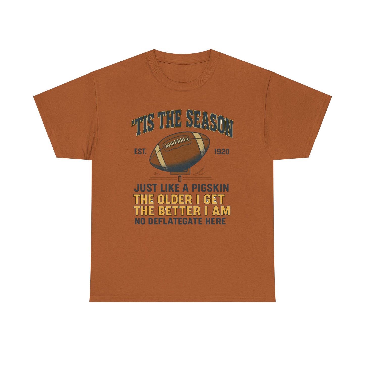 Football Season For The Ol' Man, Funny T-Shirt, Game Day Apparel, Gift for Football Fans, Sports Humor Shirt