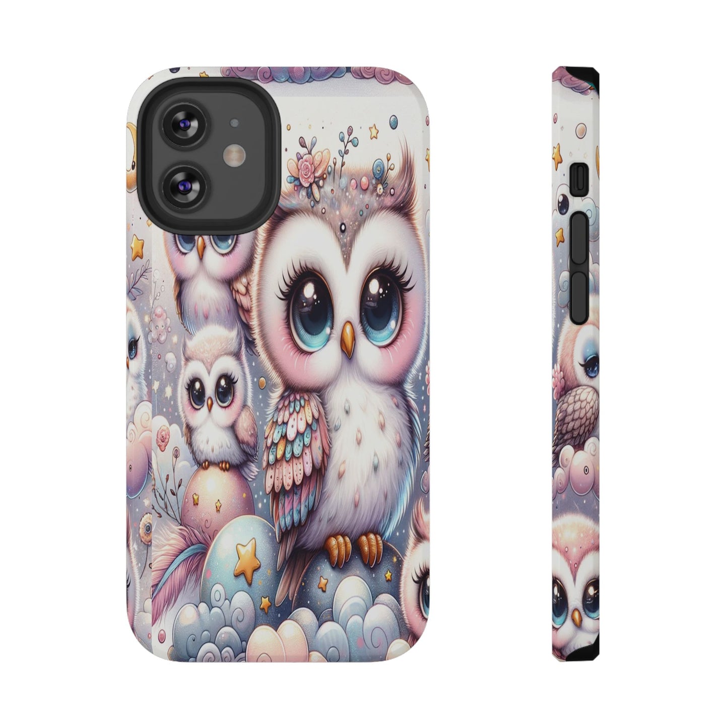 Cutesy Owl Impact-Resistant Phone Cases