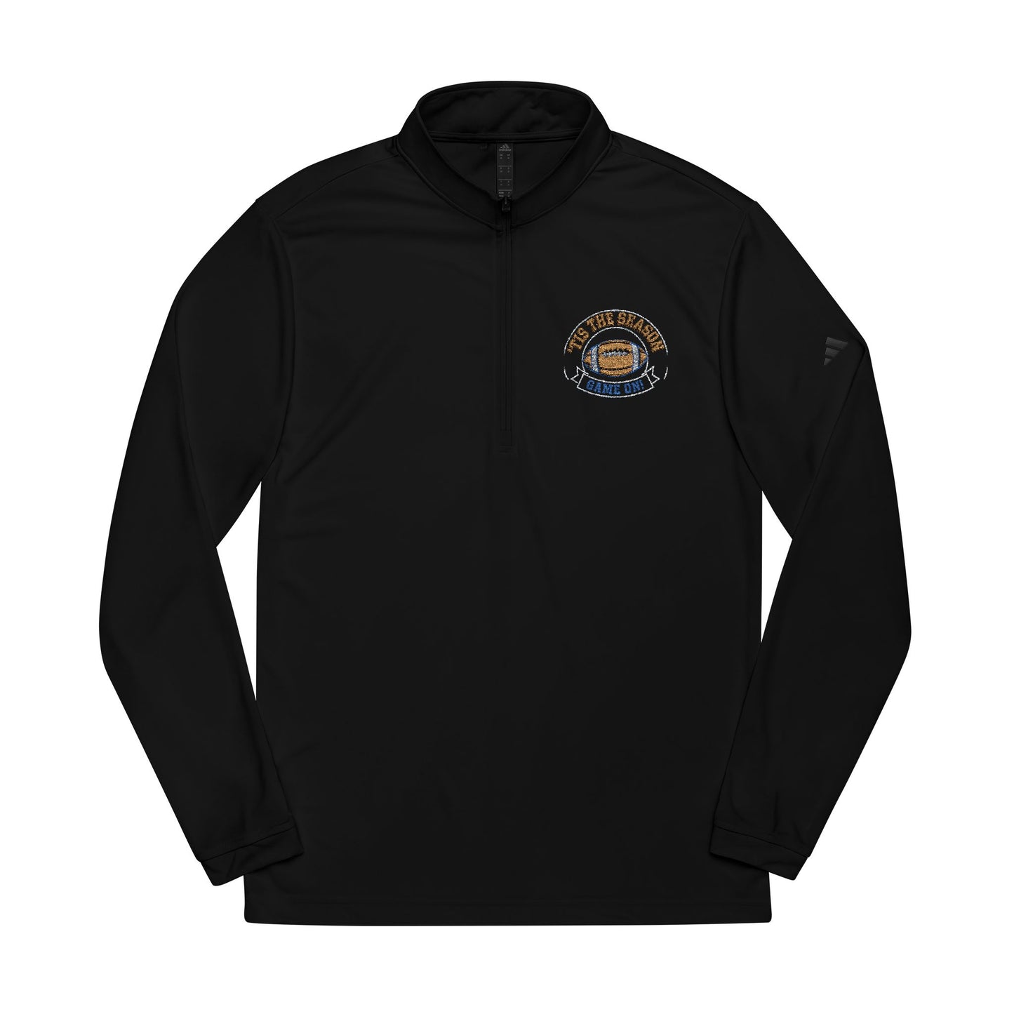 adidas® 'Tis The Season-Game On, Quarter-Zip Pullover (Embroidery)