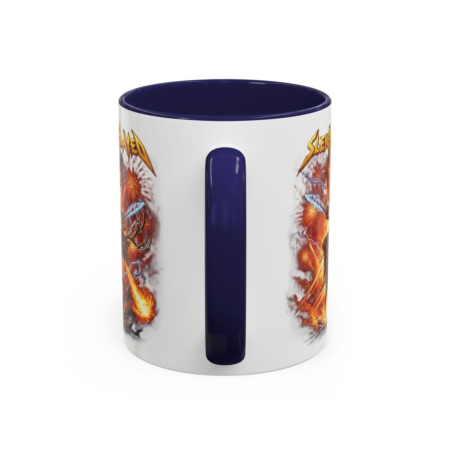 "Sleigh or Be Slayed" Mug | Ceramic Coffee Cup | Holiday Mug