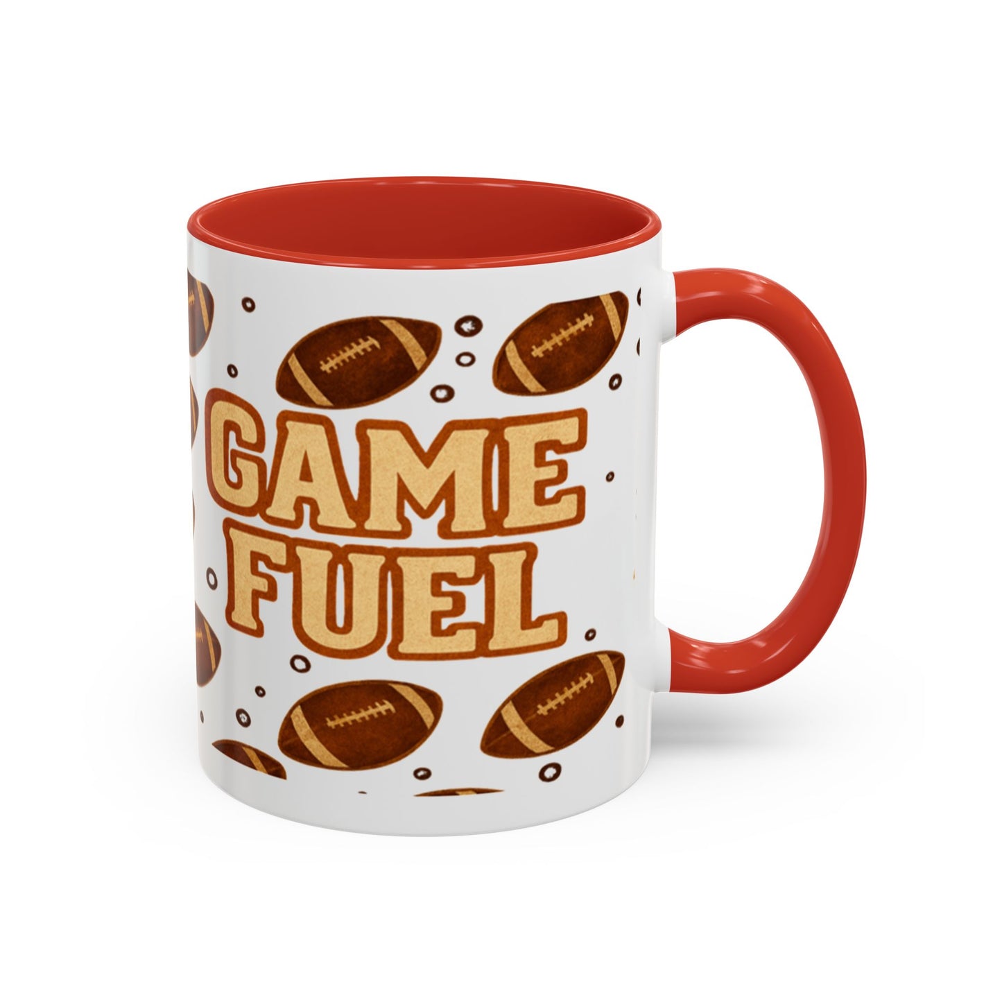 "Game Fuel" Mug | Ceramic Coffee Cup for Sports Lovers, Perfect Gift for Game Day, Tailgating, or Father's Day