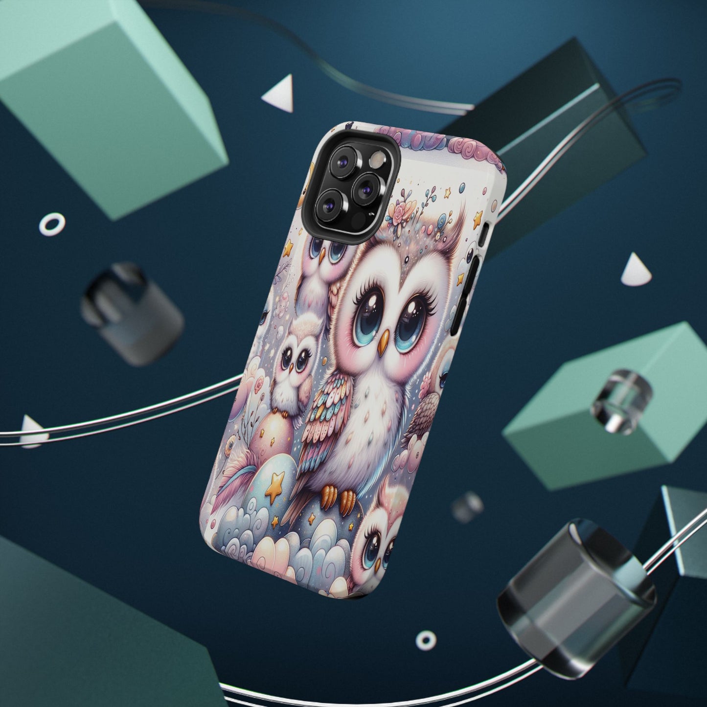 Cutesy Owl Impact-Resistant Phone Cases