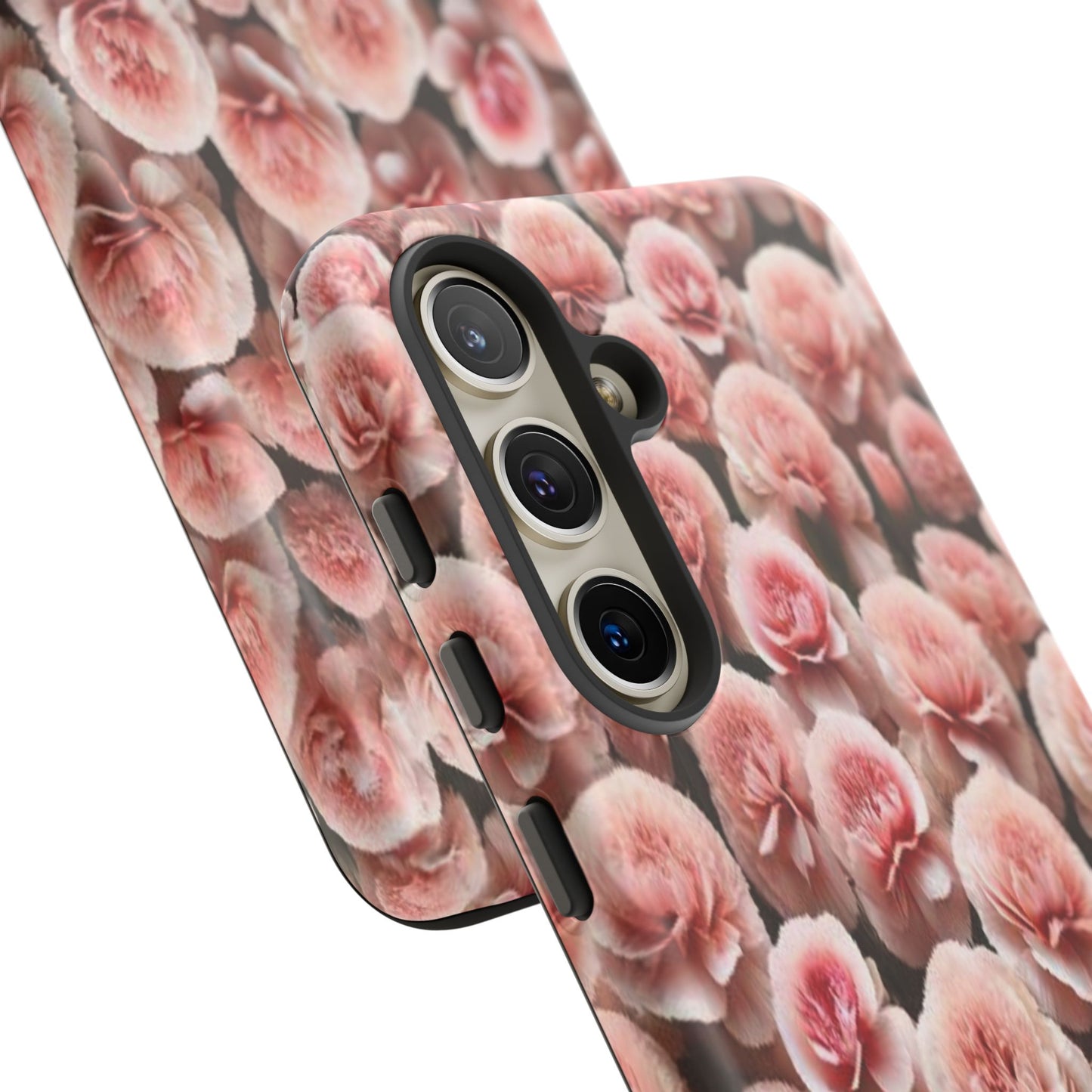 Pink Carnations - Durable Tough Phone Cases