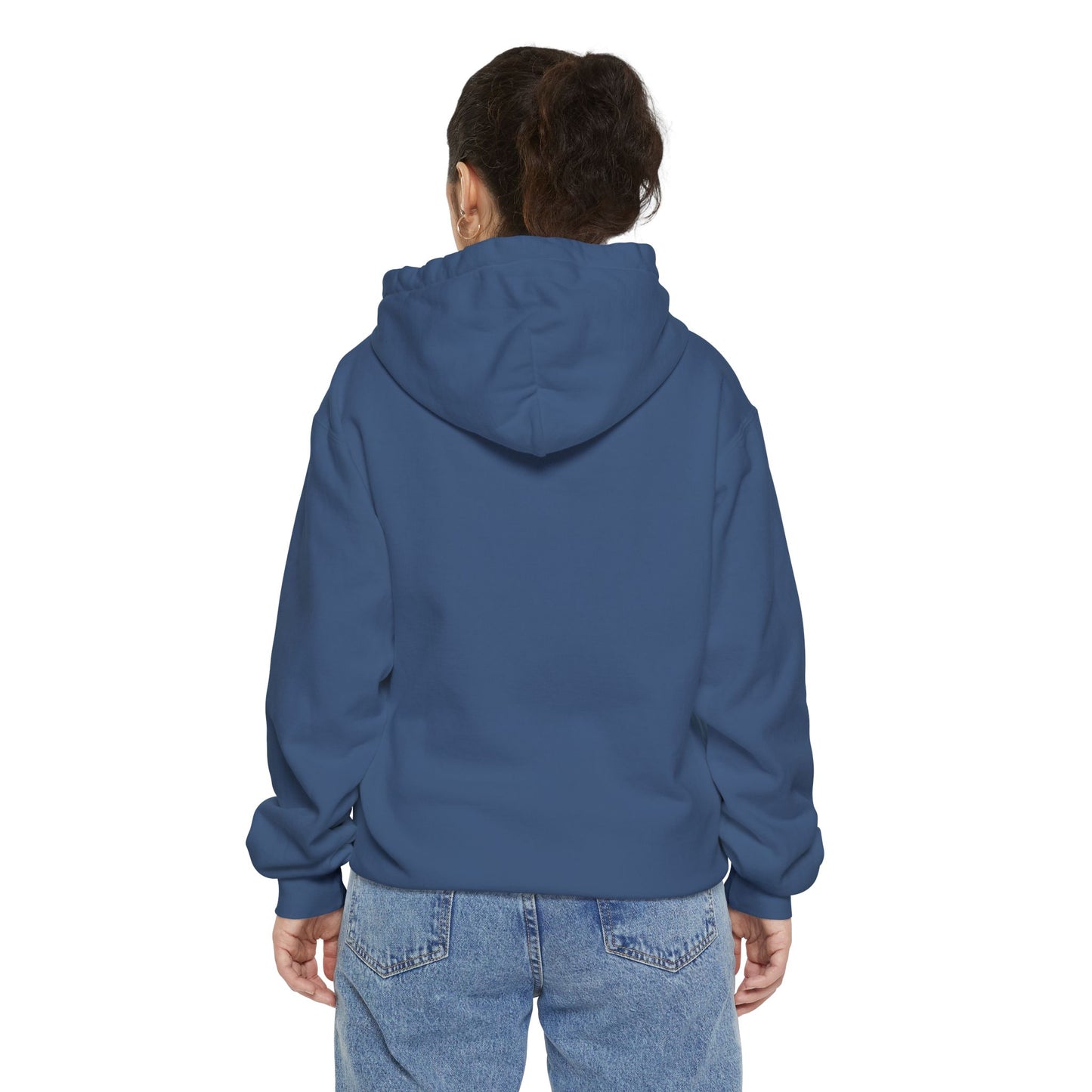 "Blessed" Unisex Garment-Dyed Hoodie | Cozy Gift for Spiritual Souls, Faith Sweatshirt, Everyday Comfort Wear