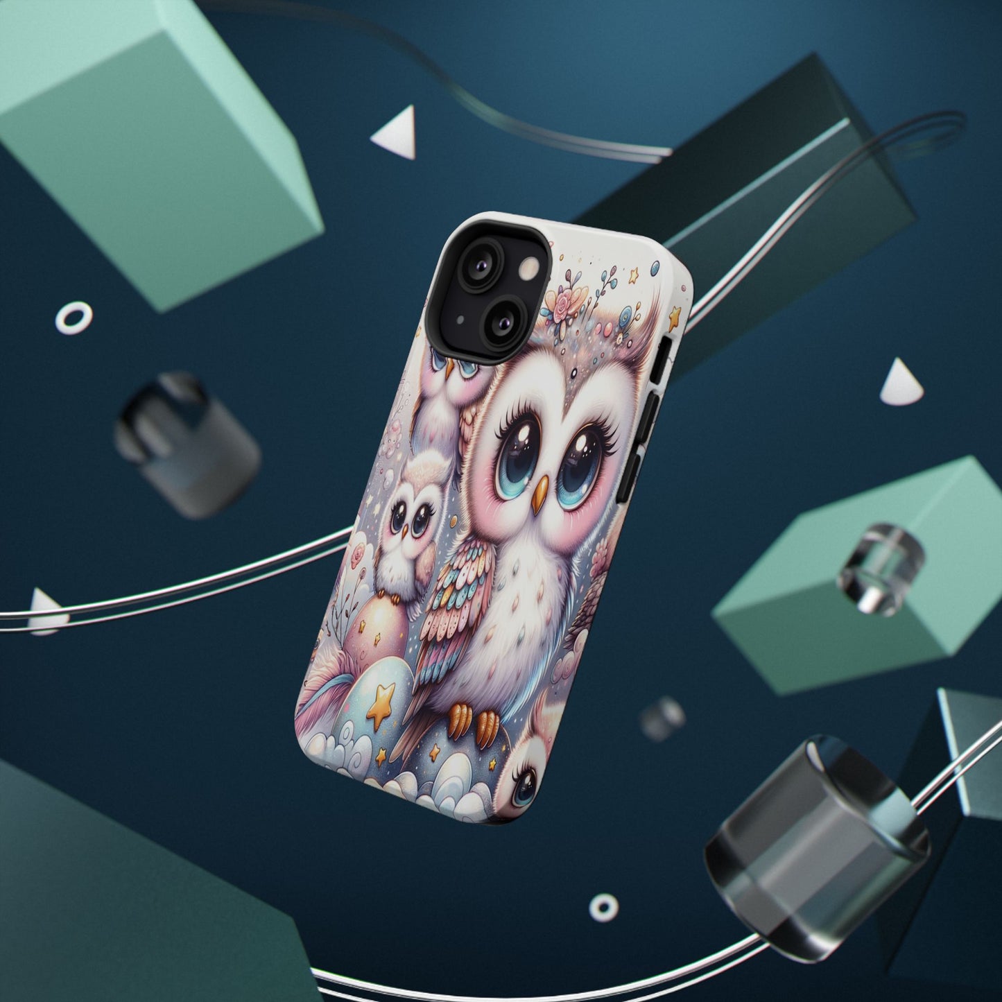Cutesy Owl Impact-Resistant Phone Cases