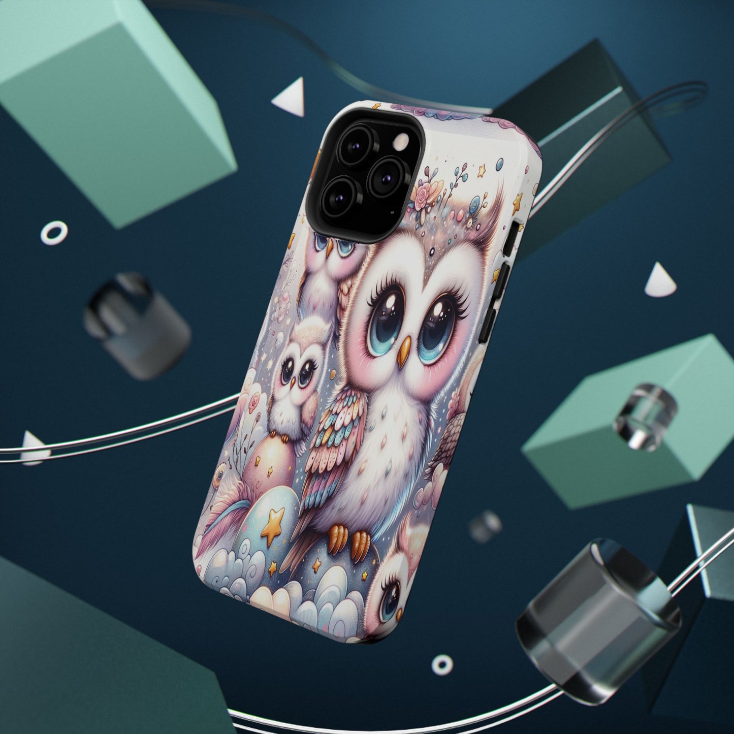Cutesy Owl Impact-Resistant Phone Cases