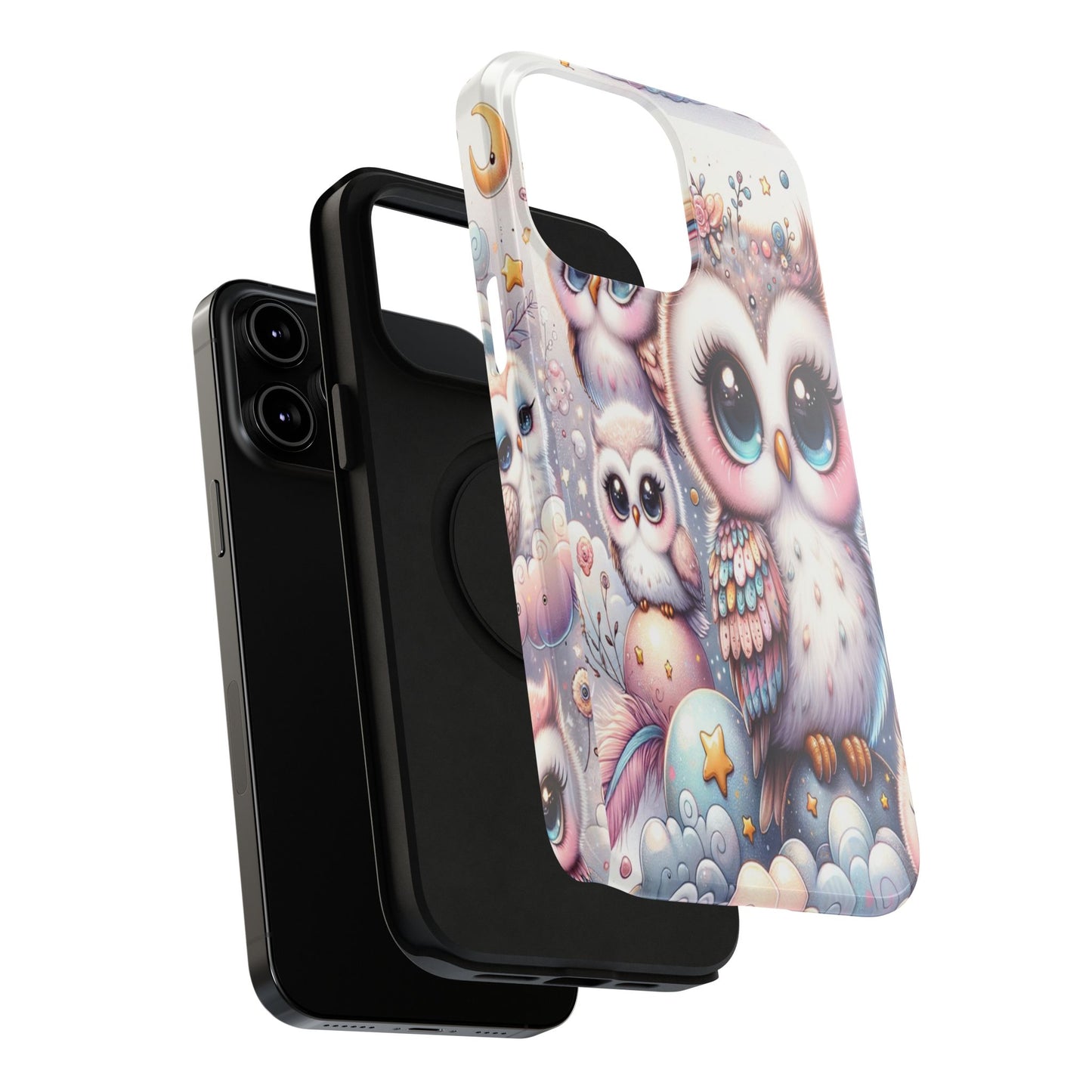 Cutesy Owl Impact-Resistant Phone Cases