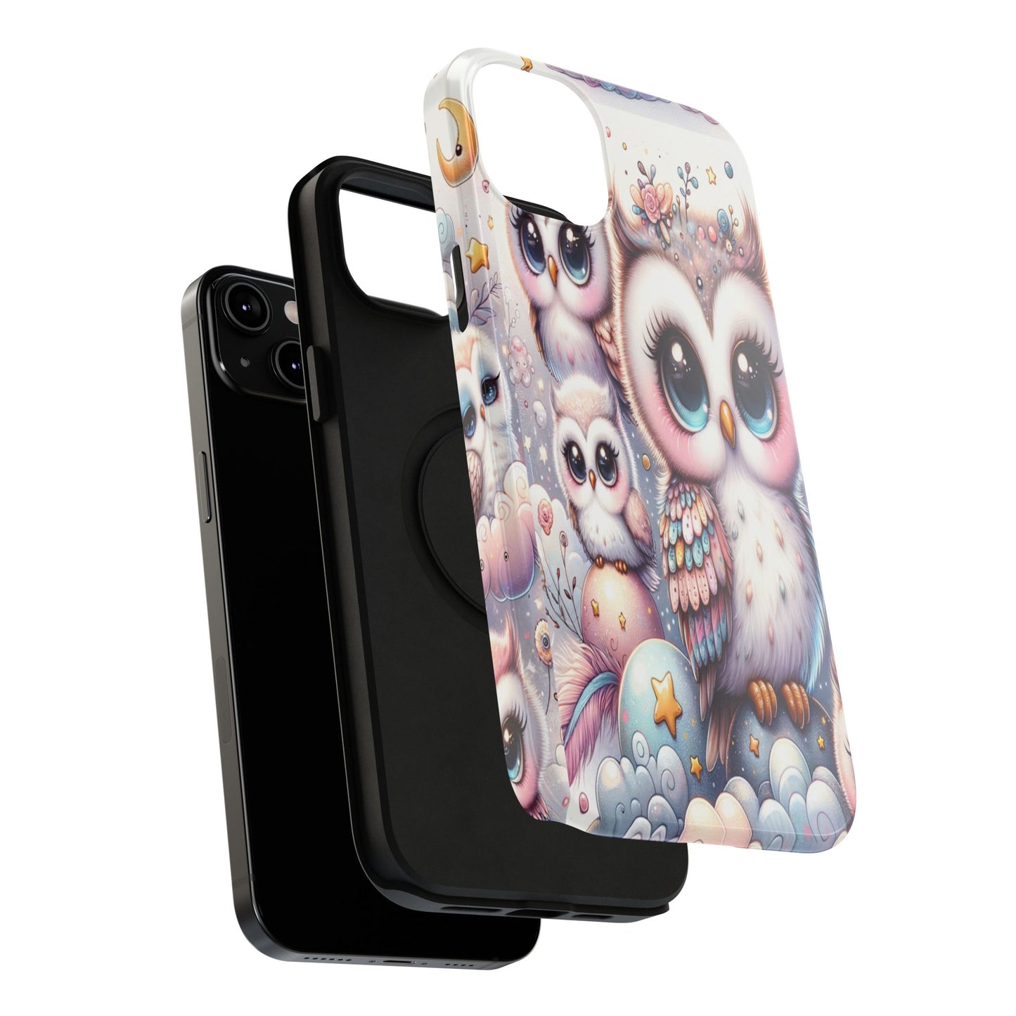 Cutesy Owl Impact-Resistant Phone Cases