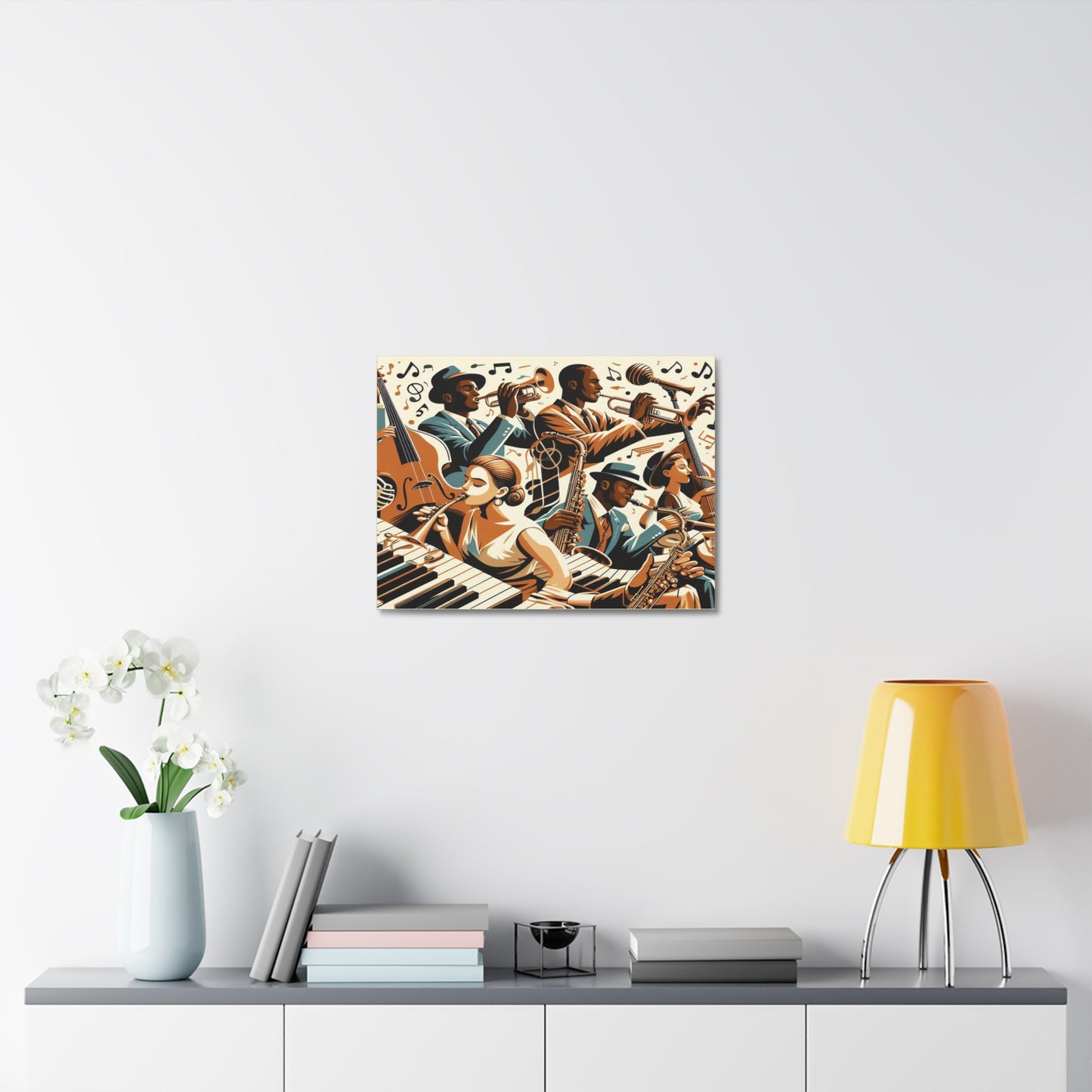 When It All Comes Together on Stretched Canvas