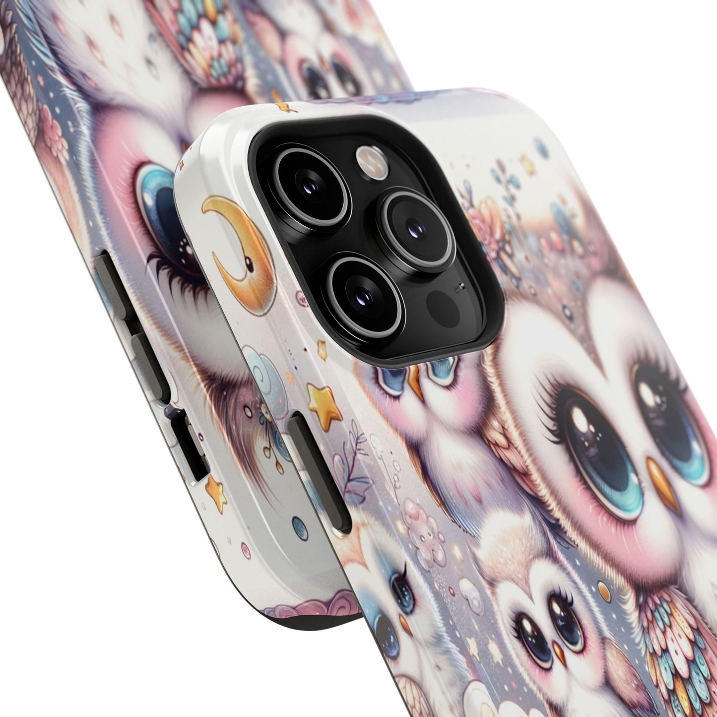 Cutesy Owl Impact-Resistant Phone Cases