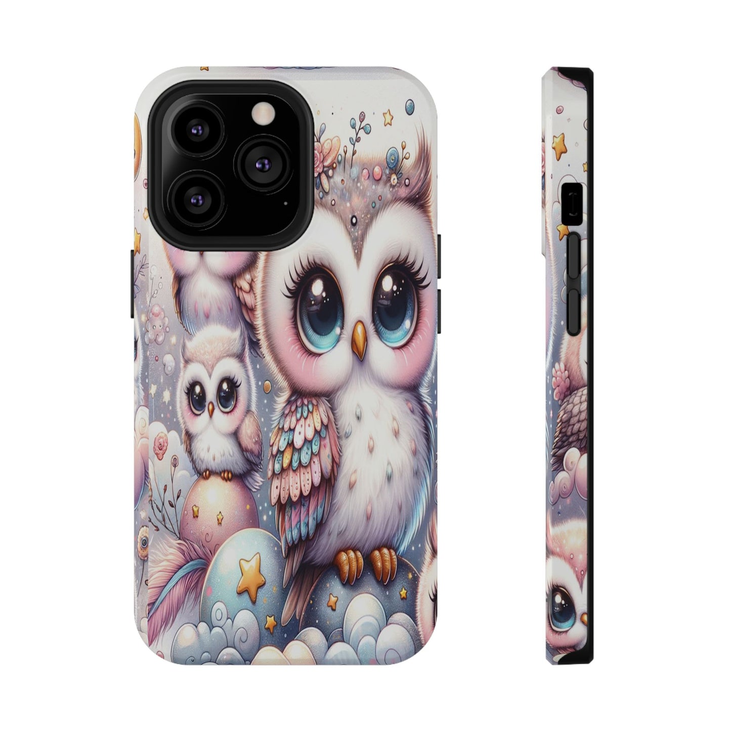 Cutesy Owl Impact-Resistant Phone Cases