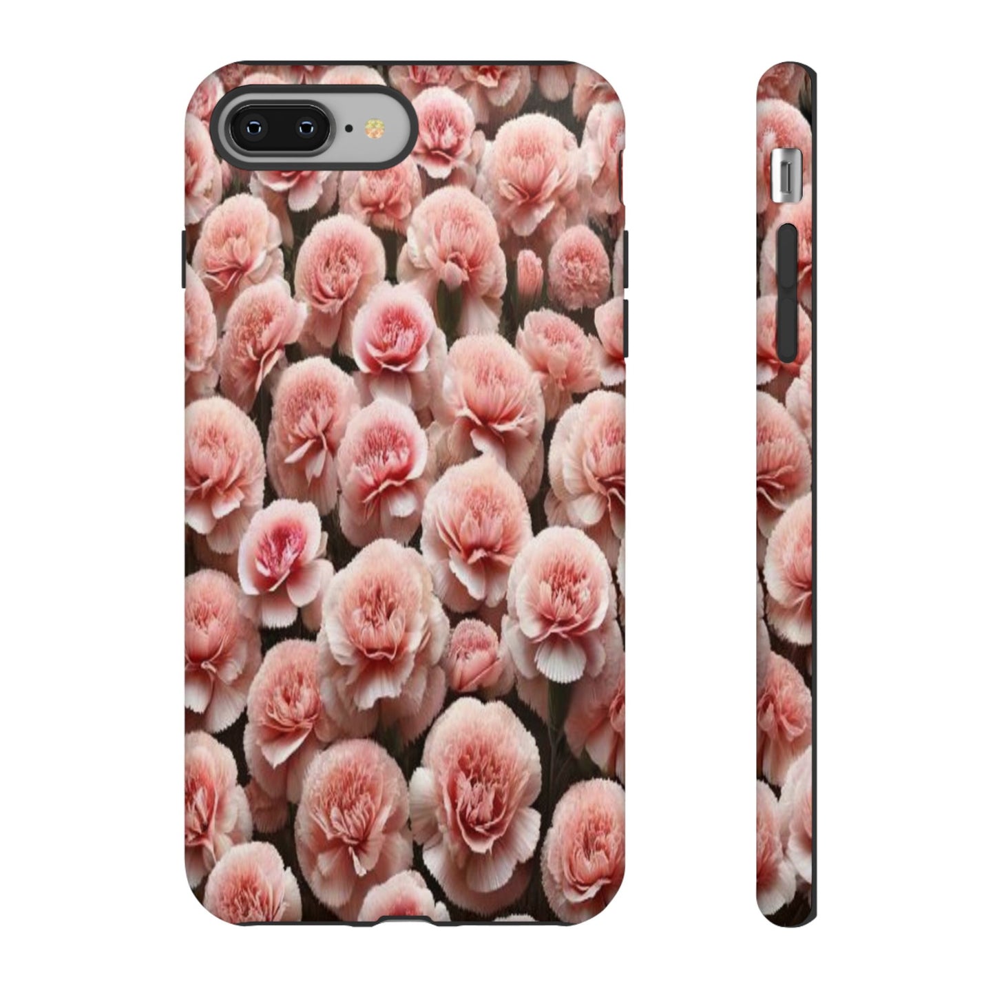 Pink Carnations - Durable Tough Phone Cases