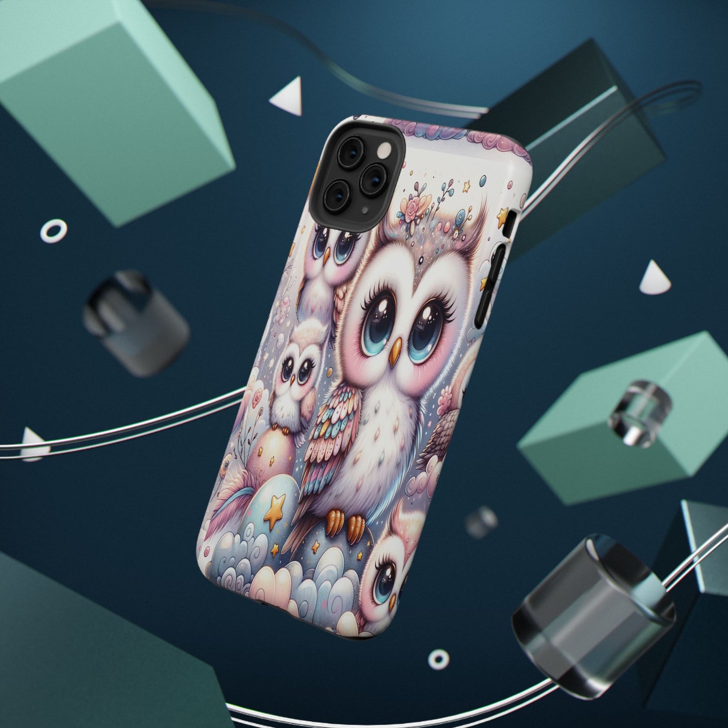 Cutesy Owl Impact-Resistant Phone Cases