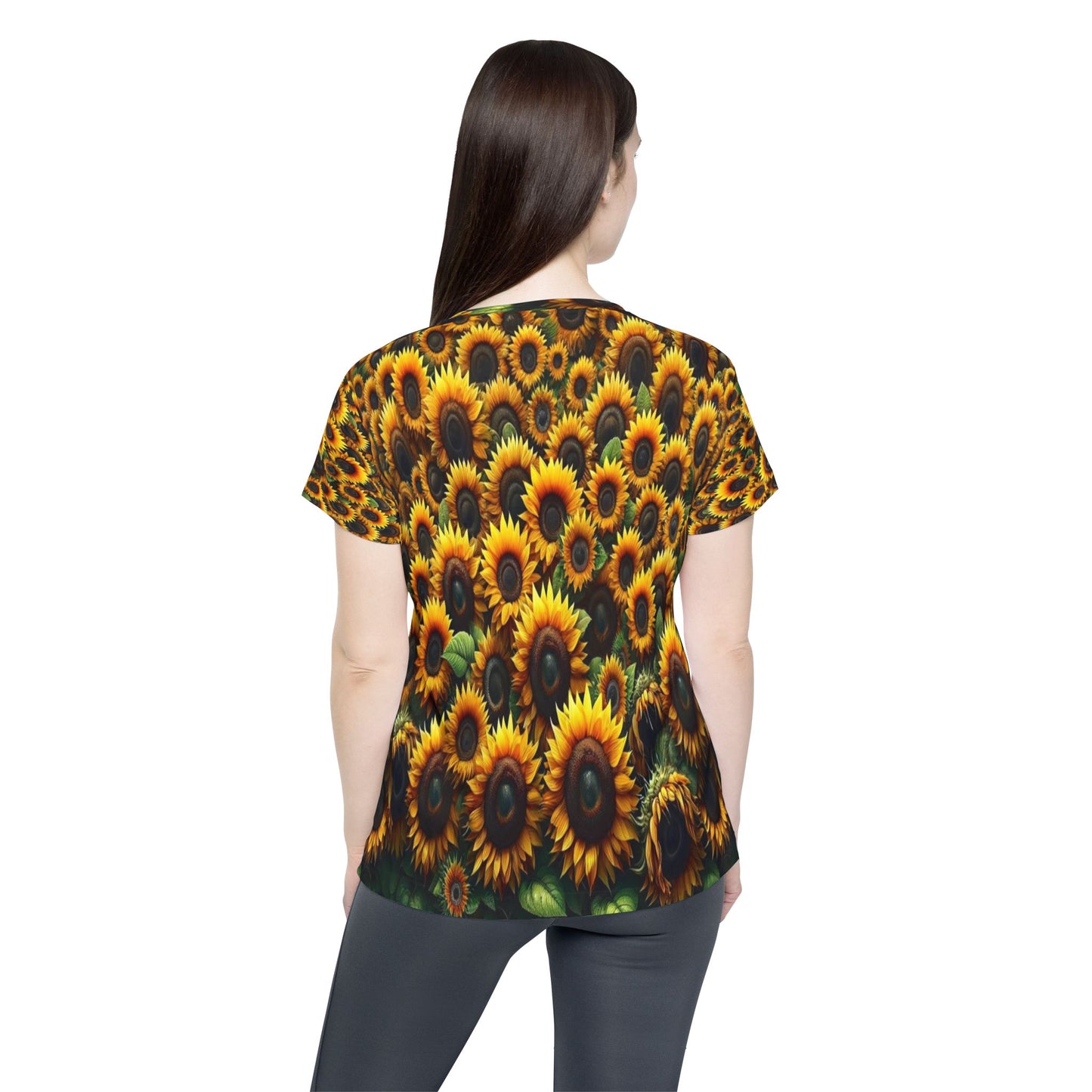 Sunflower Field Women's Sports Jersey