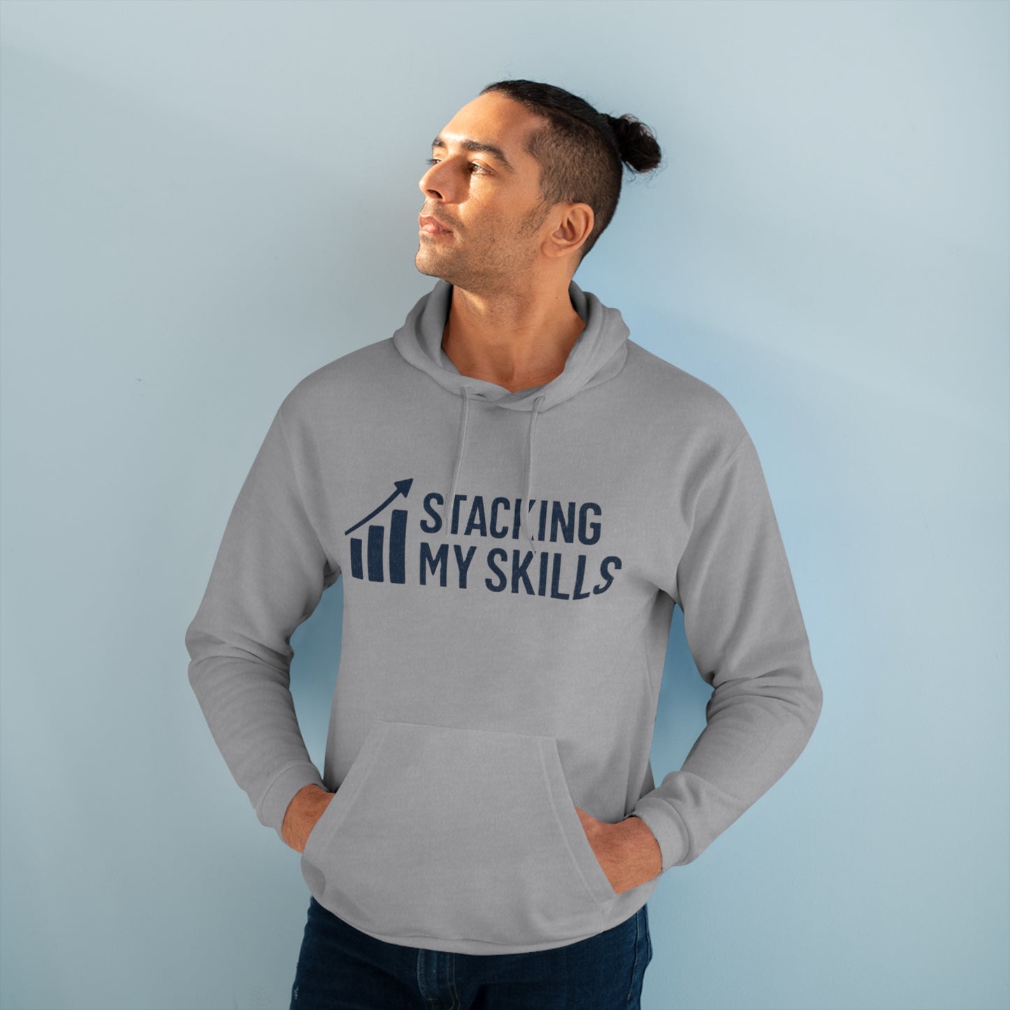 "Stacking My Skills" and "Crush It" Pullover Hoodie