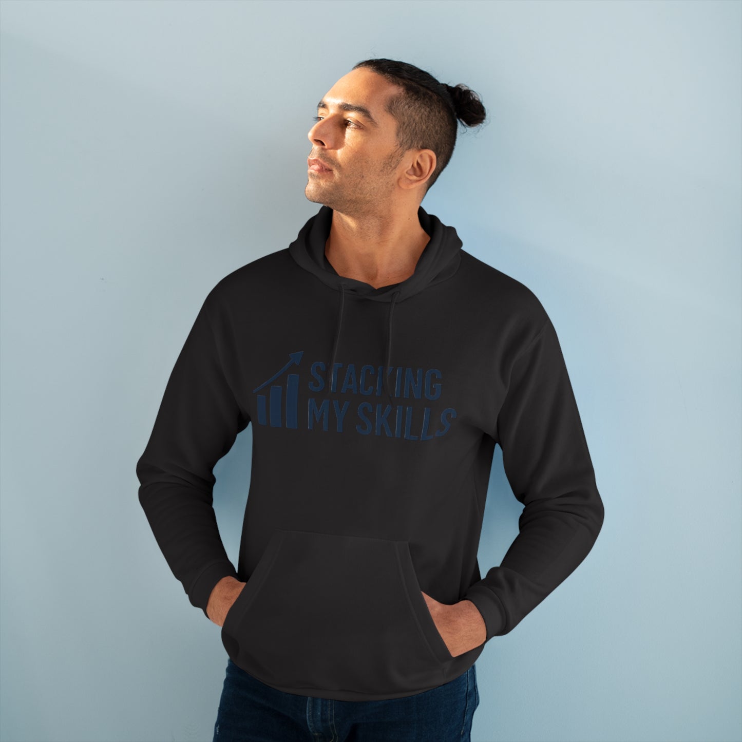 "Stacking My Skills" and "Crush It" Pullover Hoodie