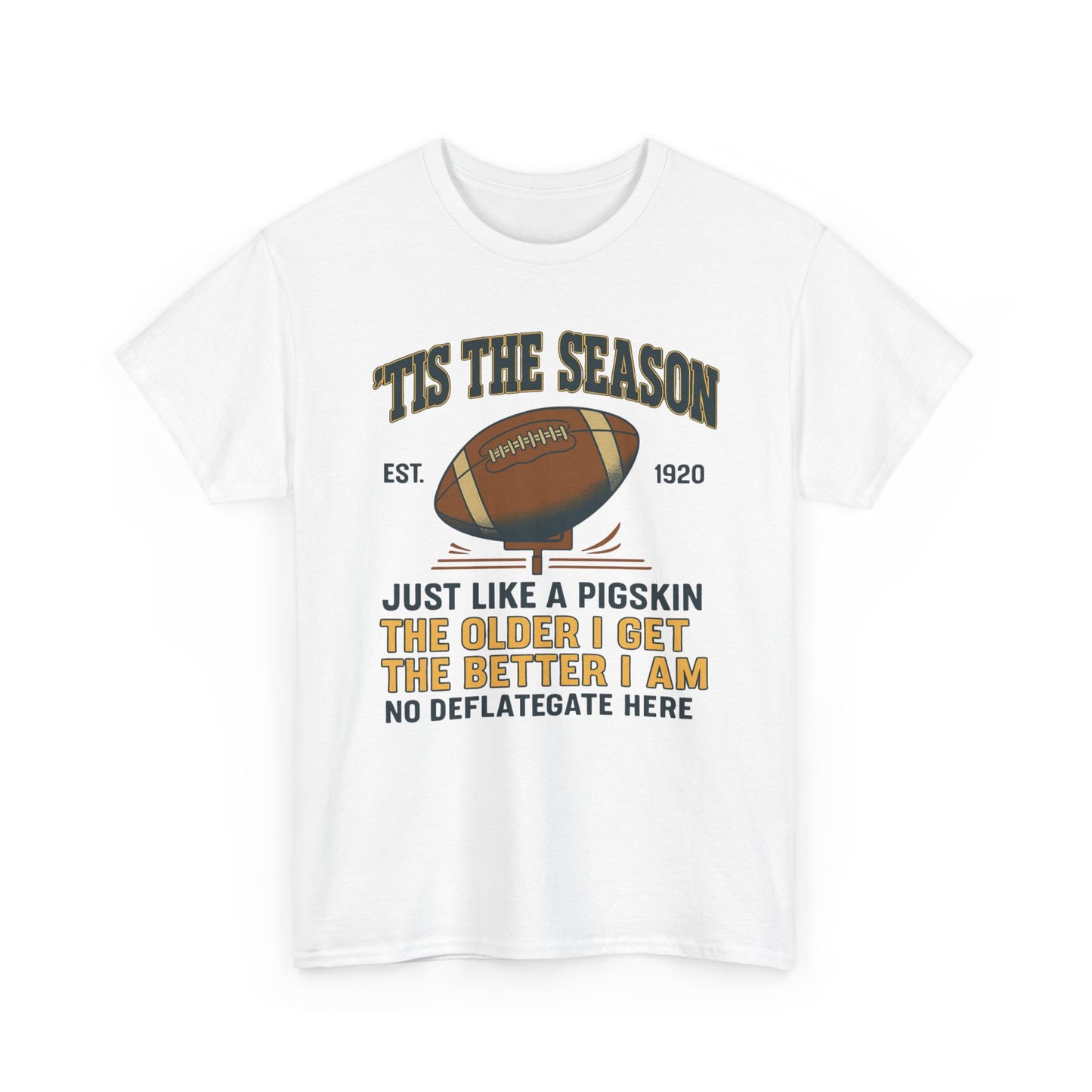 Football Season For The Ol' Man, Funny T-Shirt, Game Day Apparel, Gift for Football Fans, Sports Humor Shirt