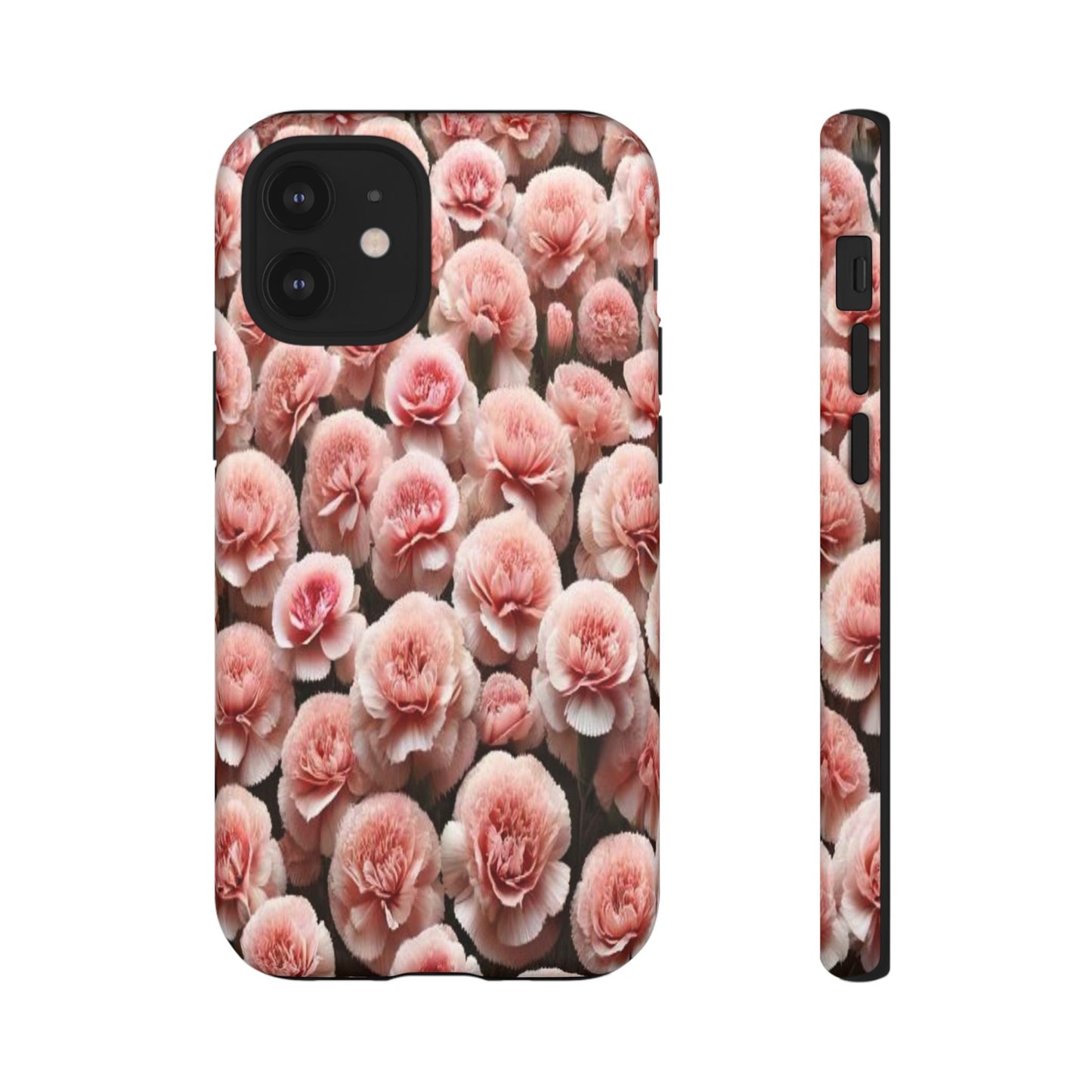 Pink Carnations - Durable Tough Phone Cases
