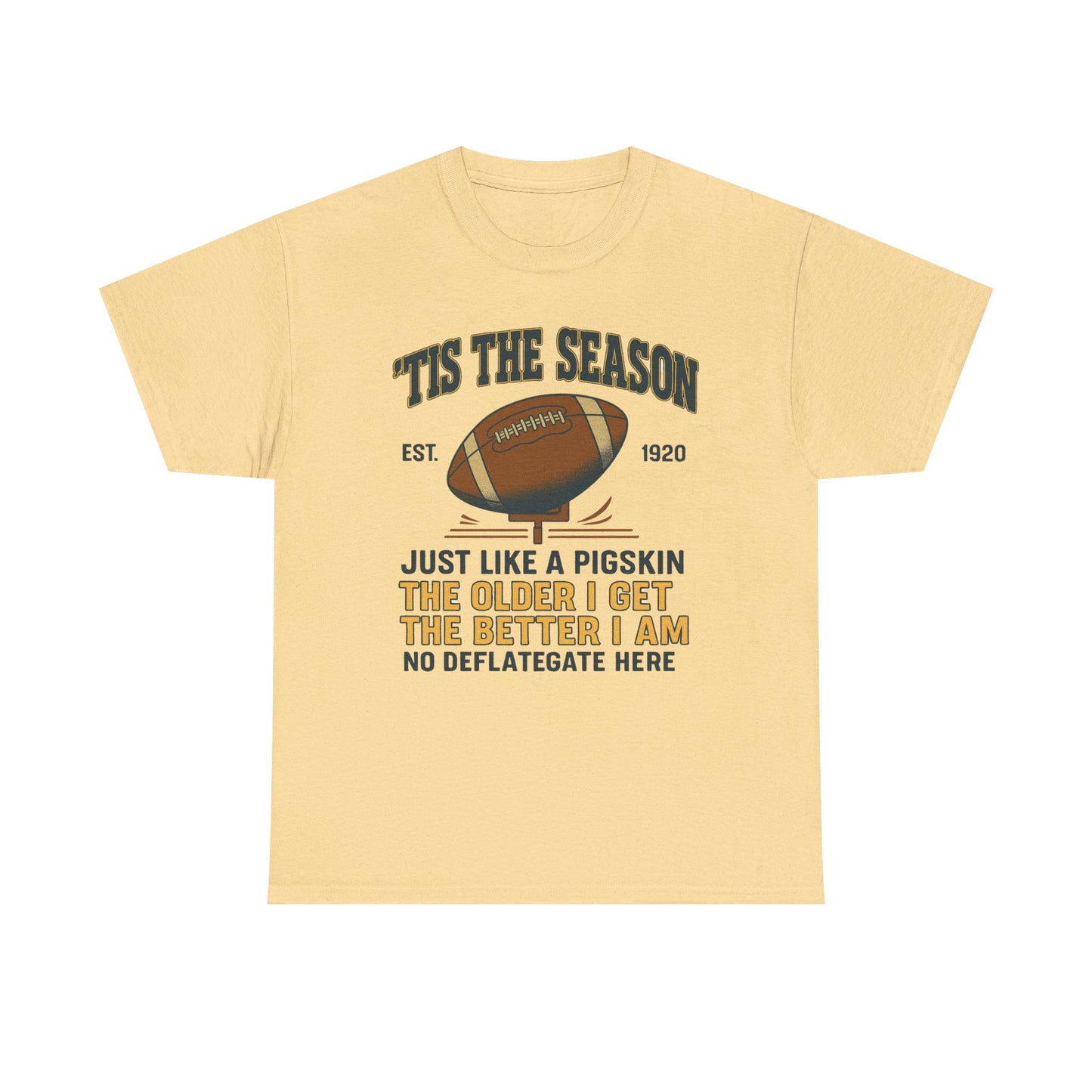 Football Season For The Ol' Man, Funny T-Shirt, Game Day Apparel, Gift for Football Fans, Sports Humor Shirt