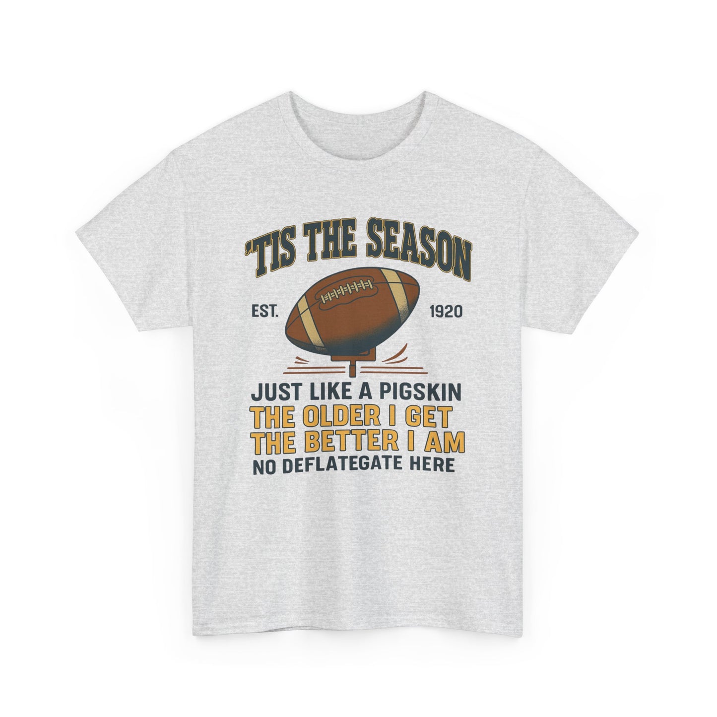 Football Season For The Ol' Man, Funny T-Shirt, Game Day Apparel, Gift for Football Fans, Sports Humor Shirt