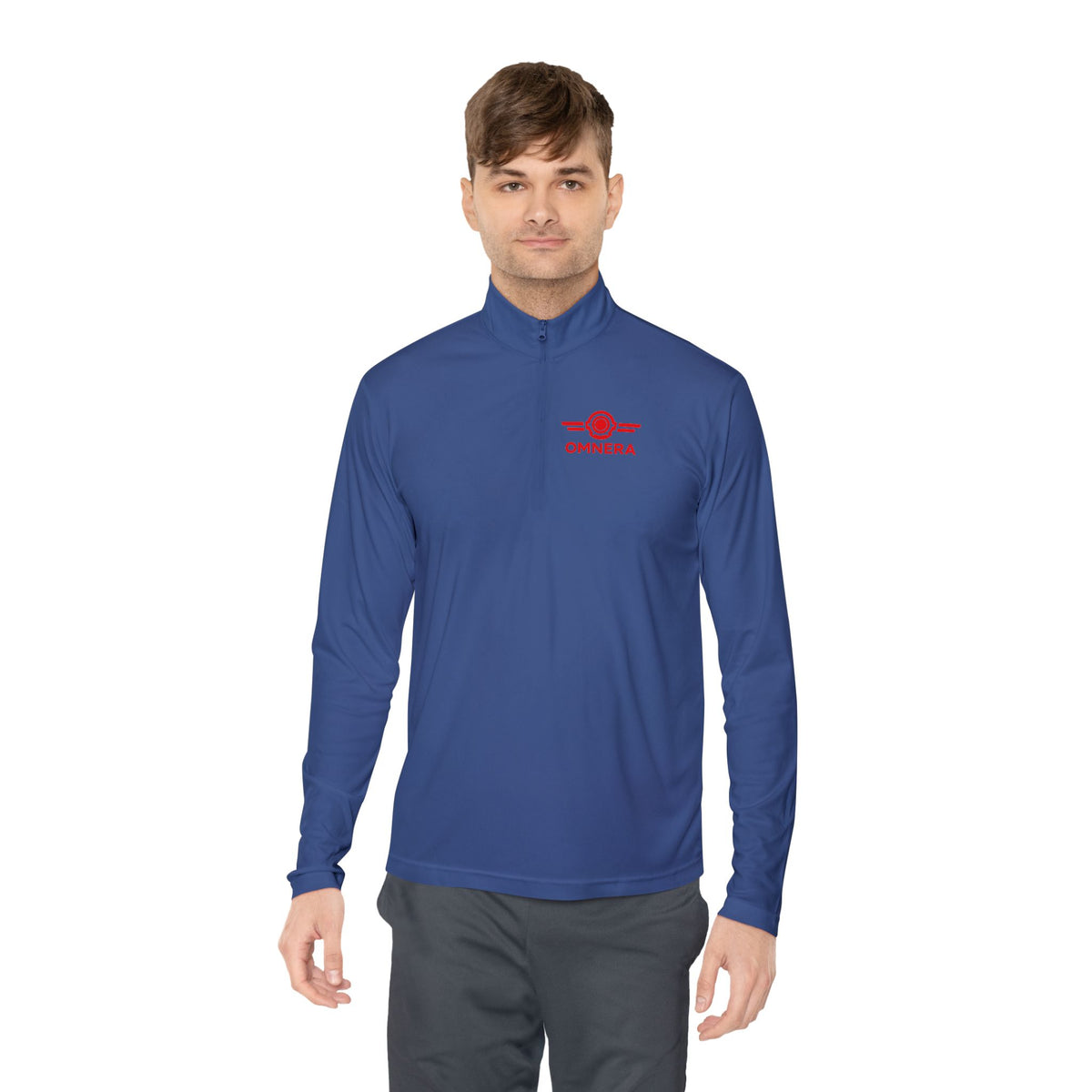Quarter-Zip Pullover — Omnera Logo Lightweight Pullover