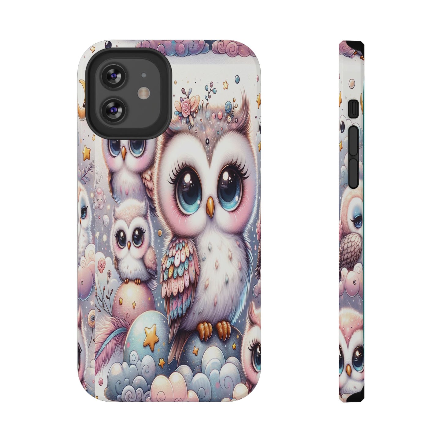 Cutesy Owl Impact-Resistant Phone Cases
