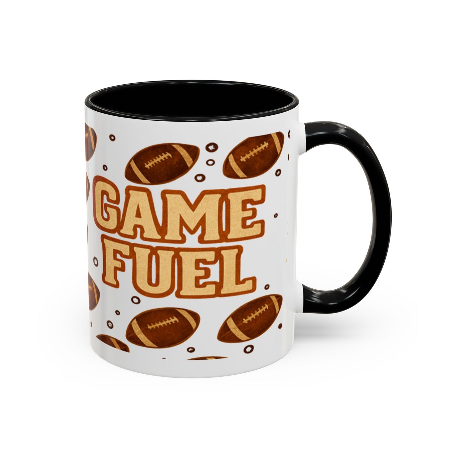 "Game Fuel" Mug | Ceramic Coffee Cup for Sports Lovers, Perfect Gift for Game Day, Tailgating, or Father's Day