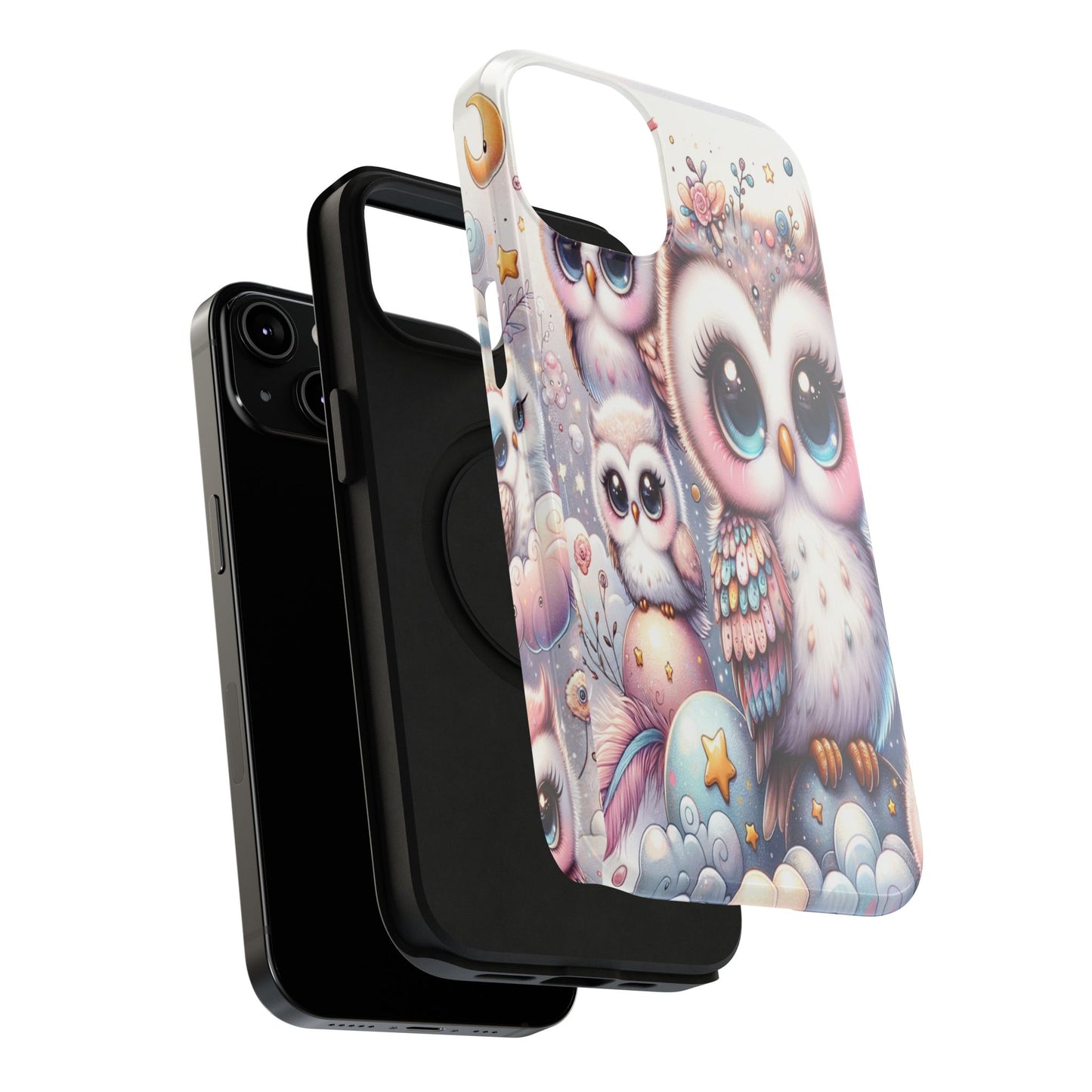 Cutesy Owl Impact-Resistant Phone Cases