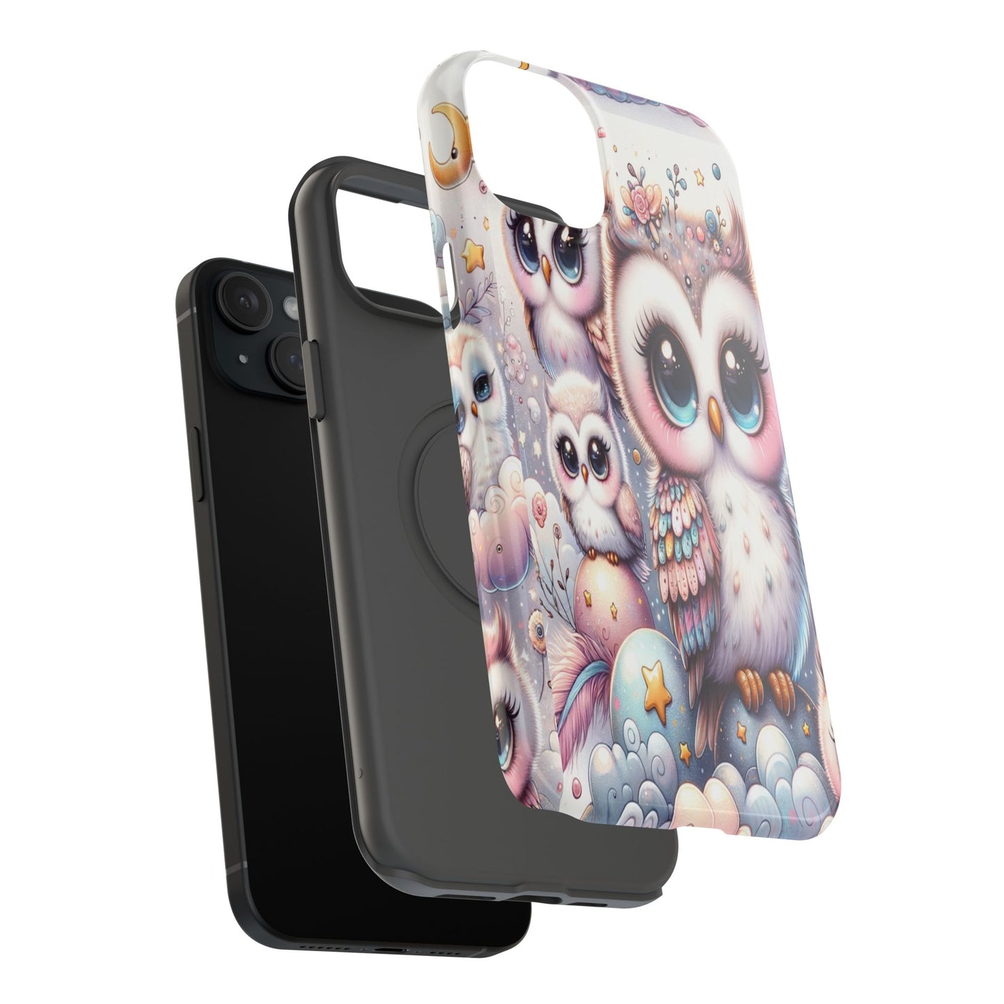 Cutesy Owl Impact-Resistant Phone Cases