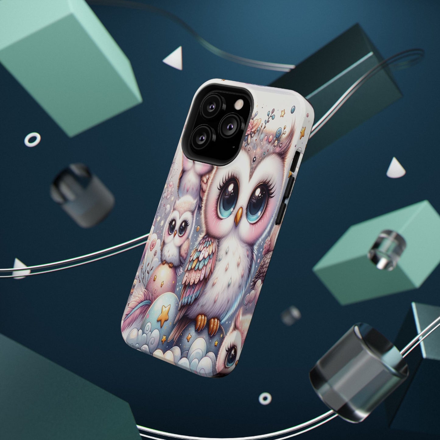 Cutesy Owl Impact-Resistant Phone Cases