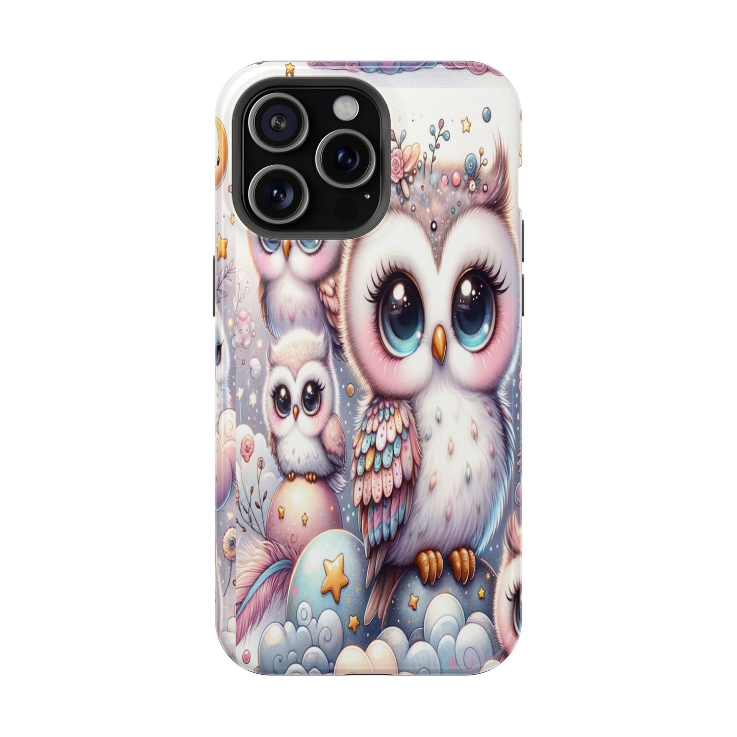 Cutesy Owl Impact-Resistant Phone Cases