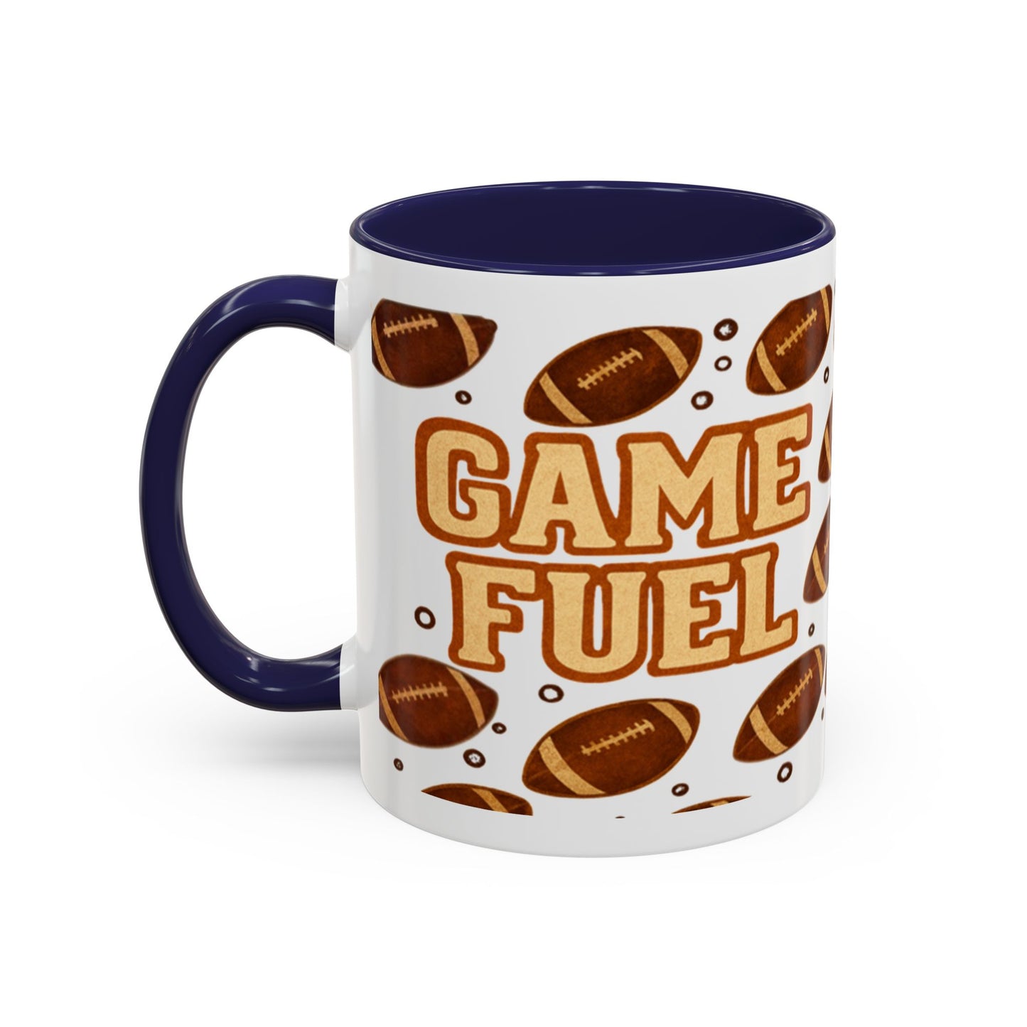 "Game Fuel" Mug | Ceramic Coffee Cup for Sports Lovers, Perfect Gift for Game Day, Tailgating, or Father's Day