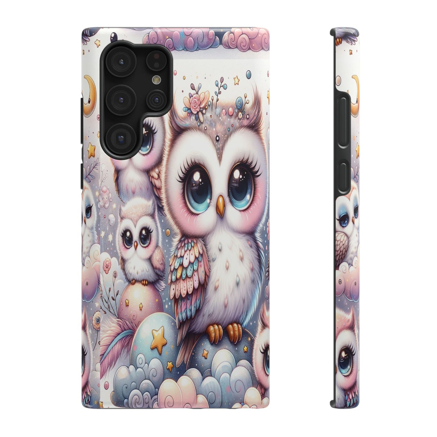 Cutesy Owl Impact-Resistant Phone Cases