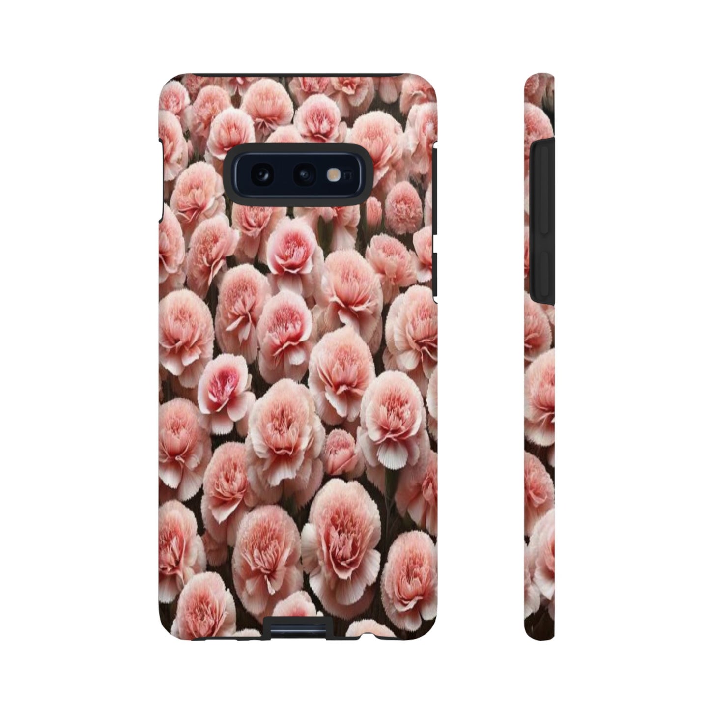 Pink Carnations - Durable Tough Phone Cases