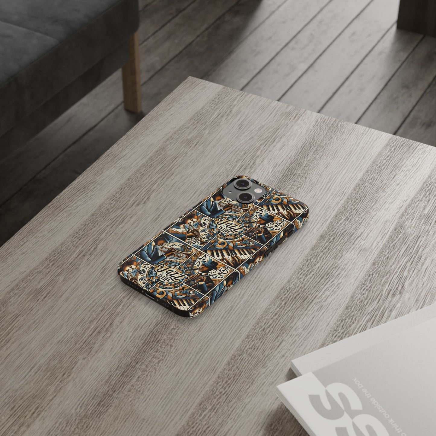 iPhone Slim Phone Cases - Jazz Is Life