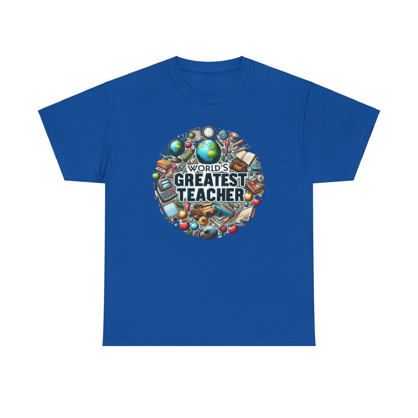 World's Greatest Teacher - Unisex Heavy Cotton Tee (G3)