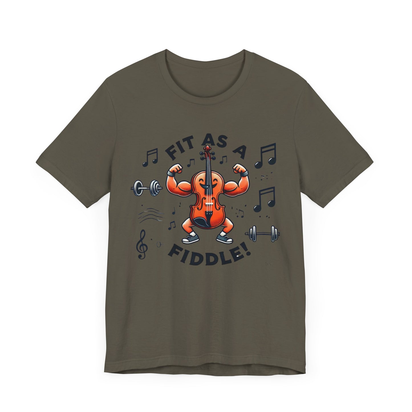 Fit As A Fiddle Unisex Jersey Short Sleeve Tee