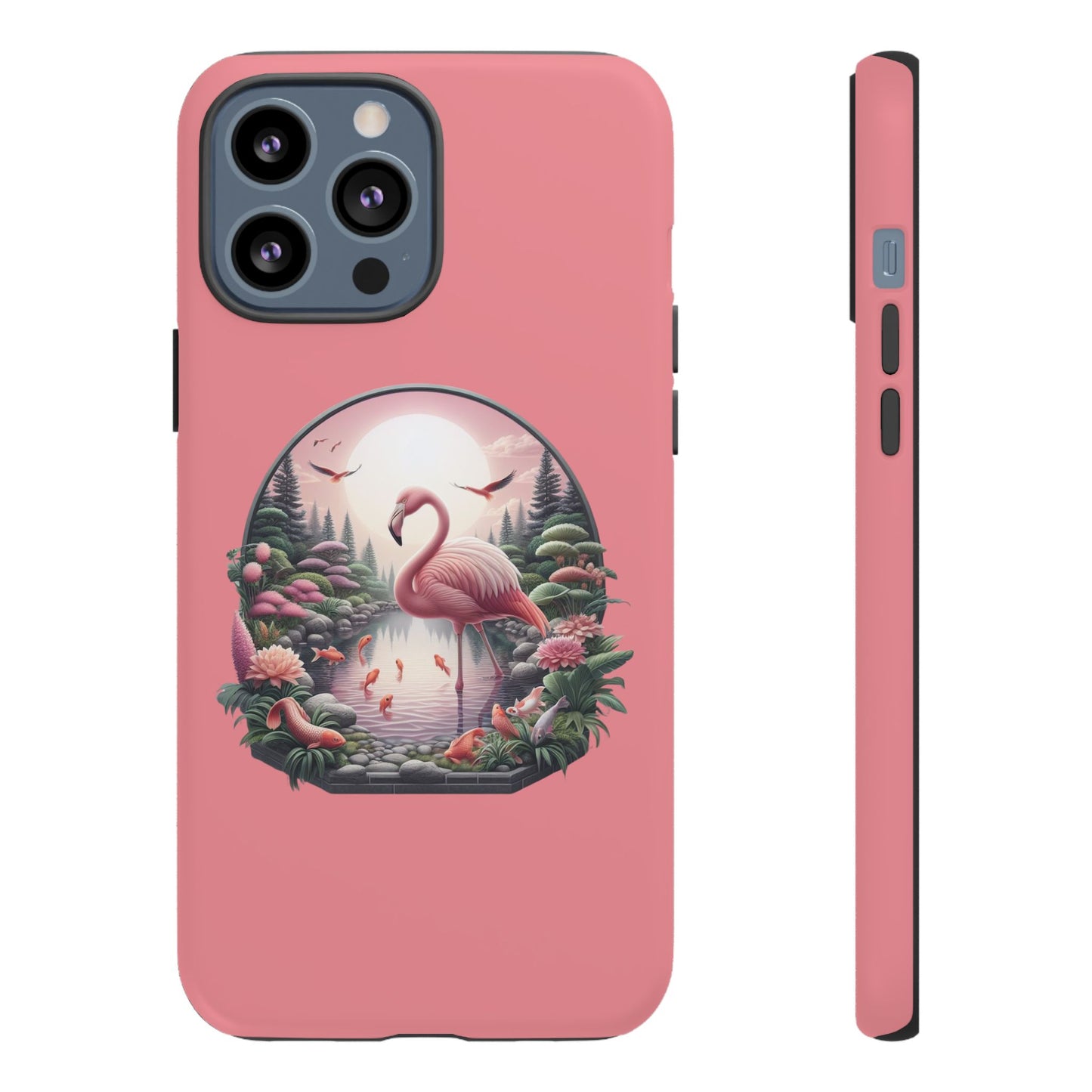 Pink Flamingo - iPhone Tough Phone Case