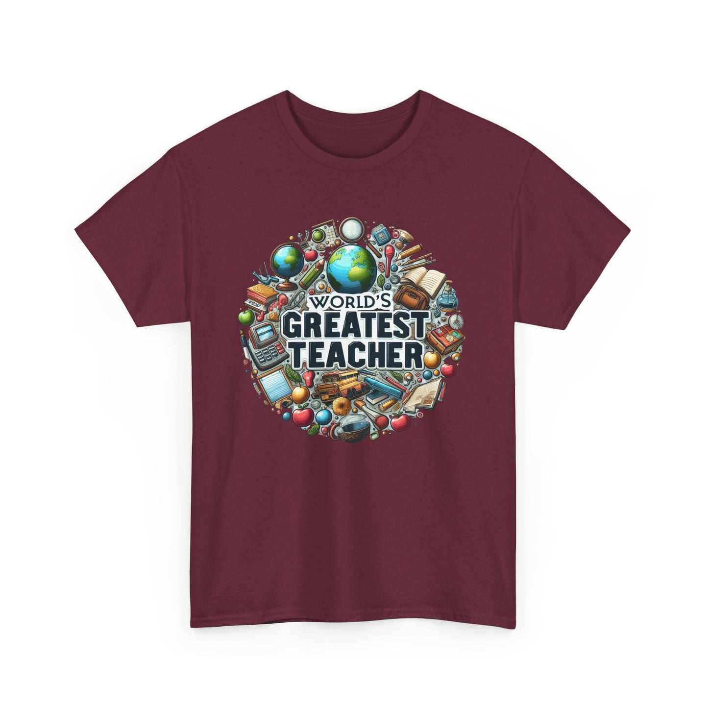 World's Greatest Teacher - Unisex Heavy Cotton Tee (G3)
