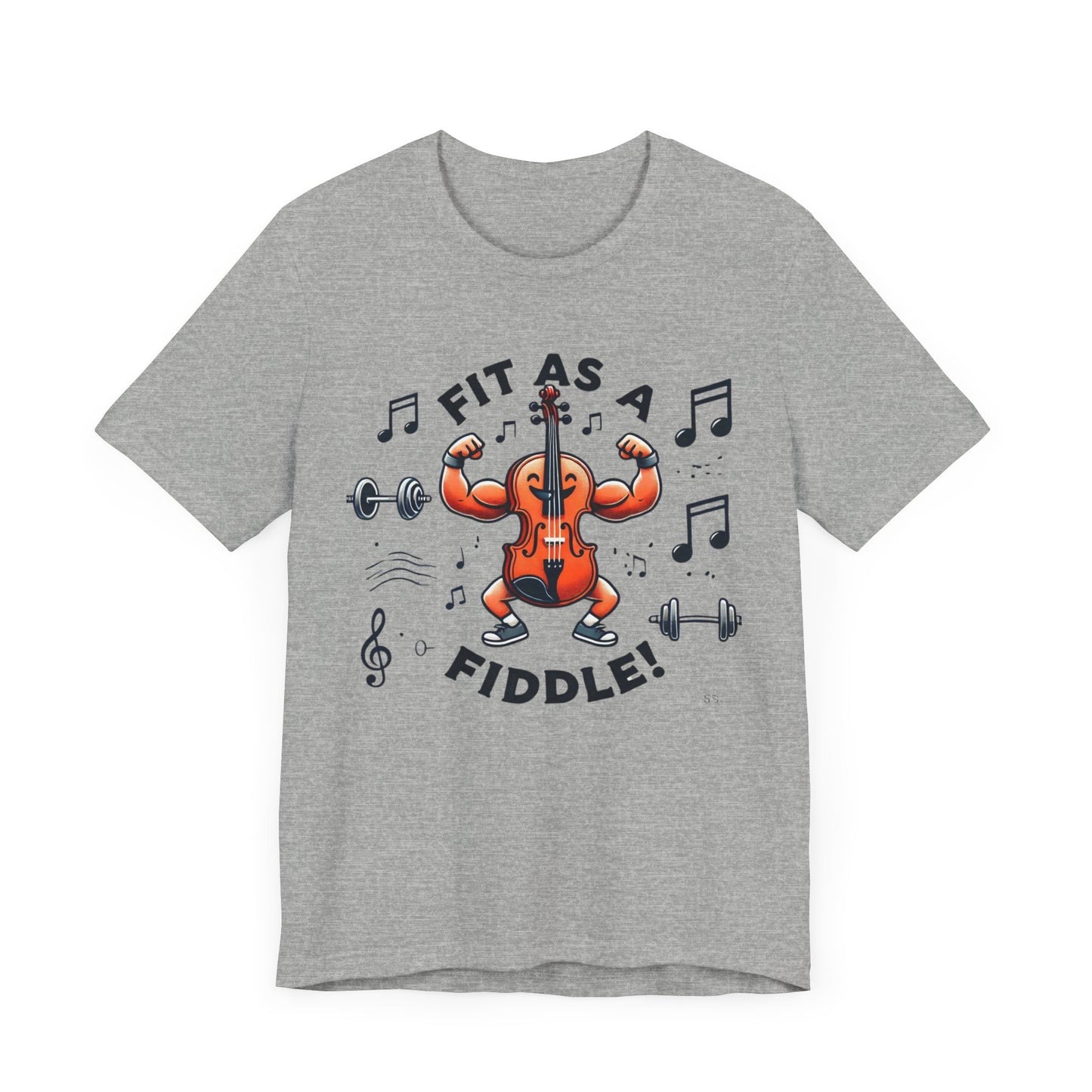 Fit As A Fiddle Unisex Jersey Short Sleeve Tee